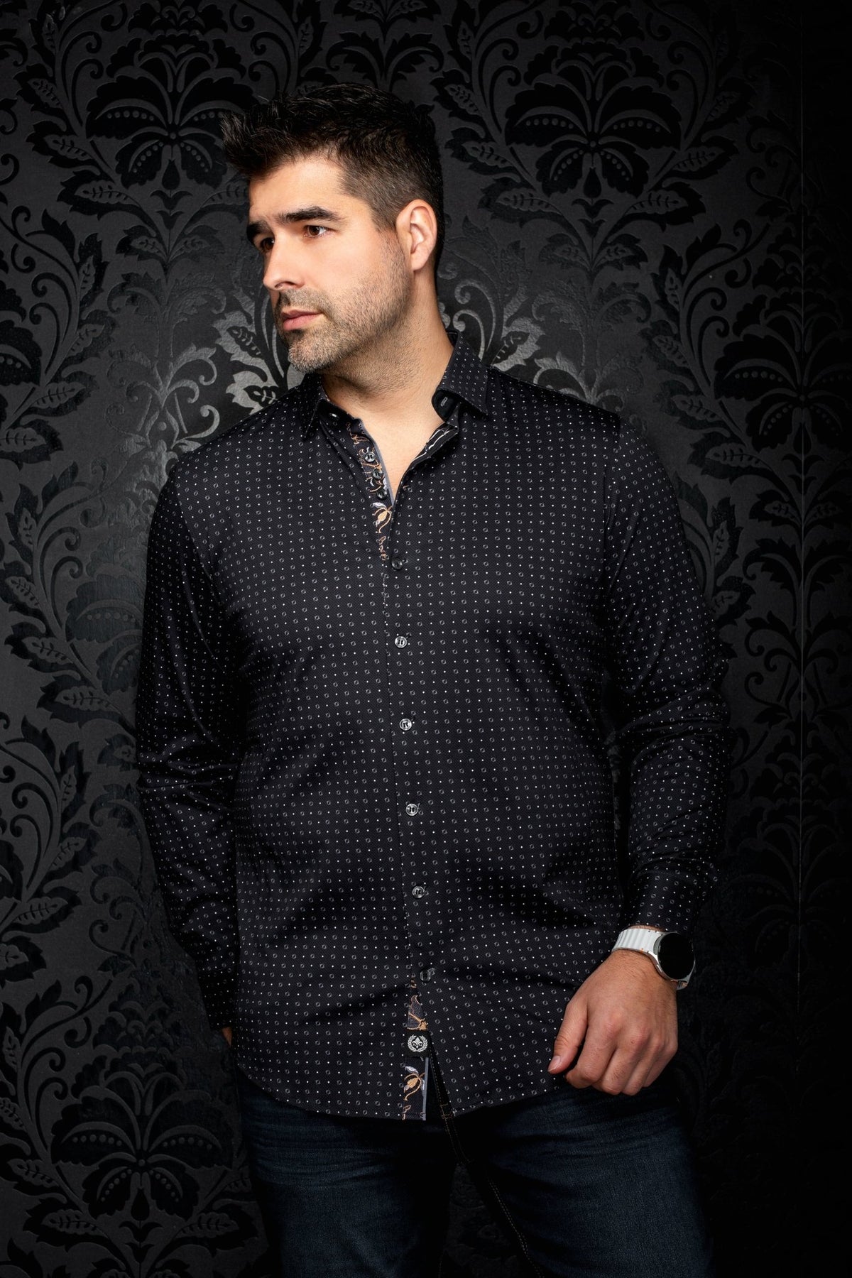 CHEMISE | PALERMO, Black - AU NOIR