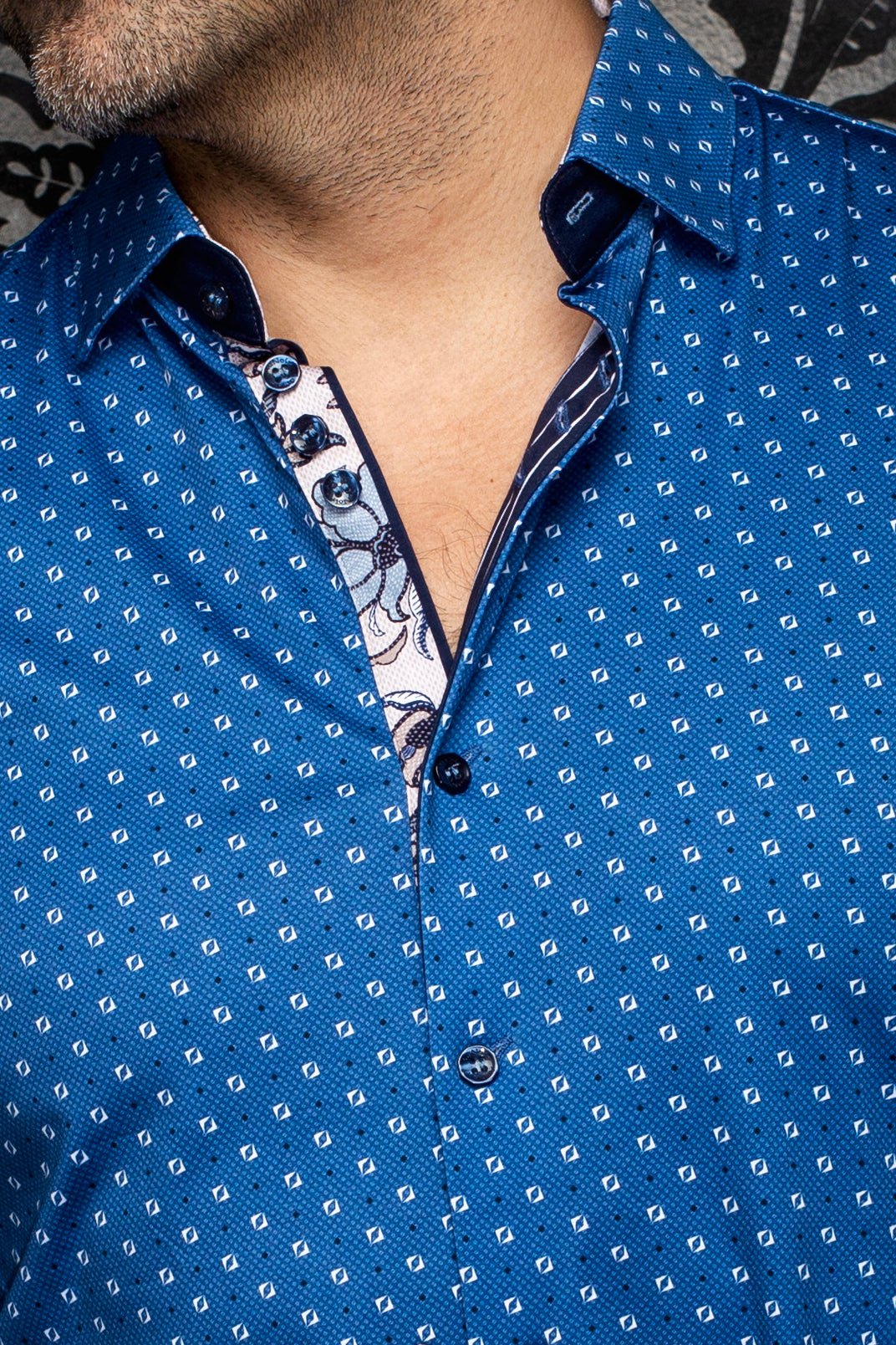 CHEMISE | PALERMO, Denim - AU NOIR