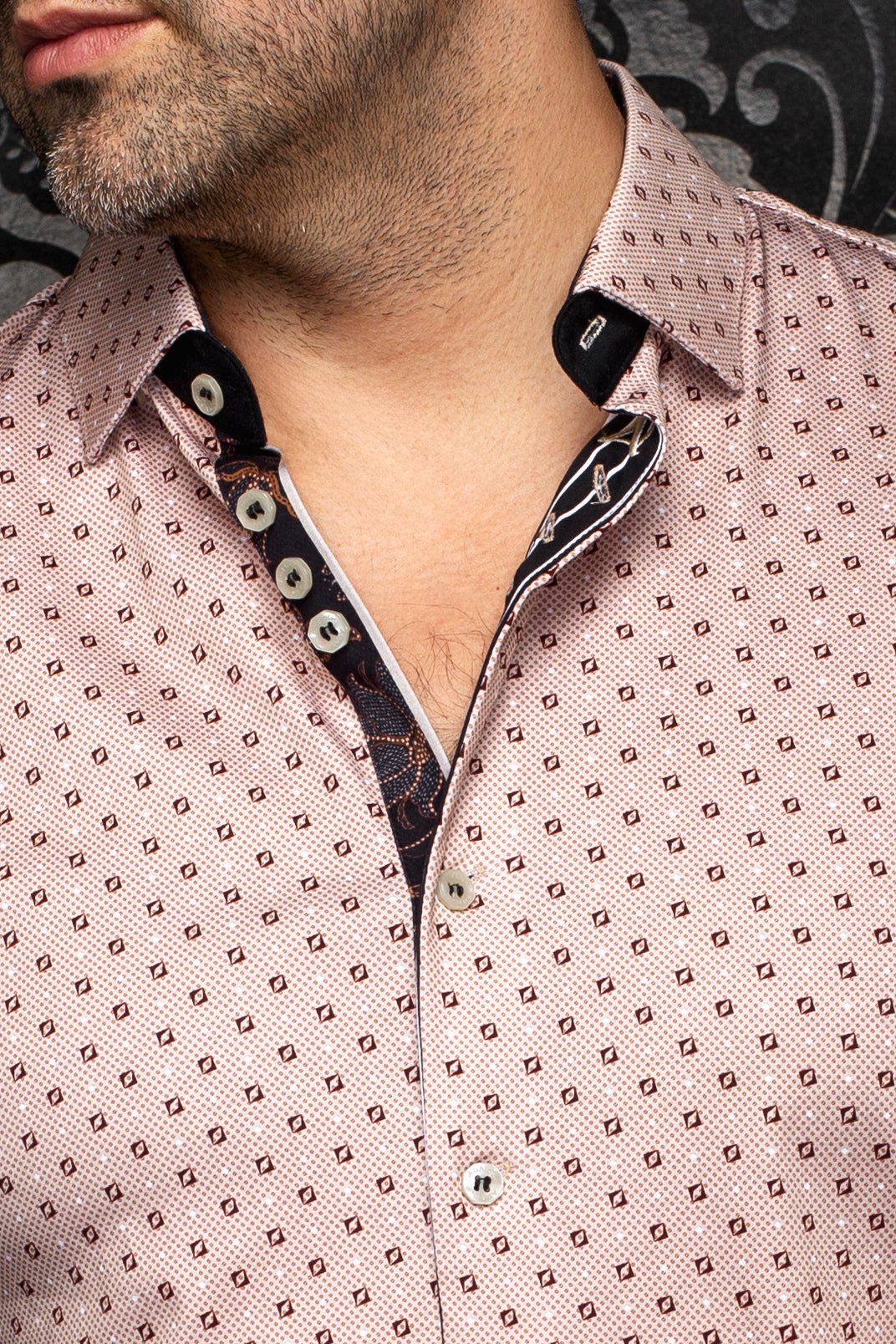 CHEMISE | PALERMO, Stone - AU NOIR