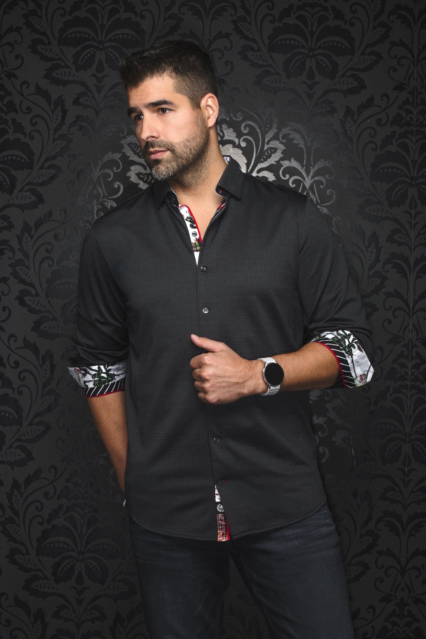 CHEMISE | PALMA, Black - AU NOIR