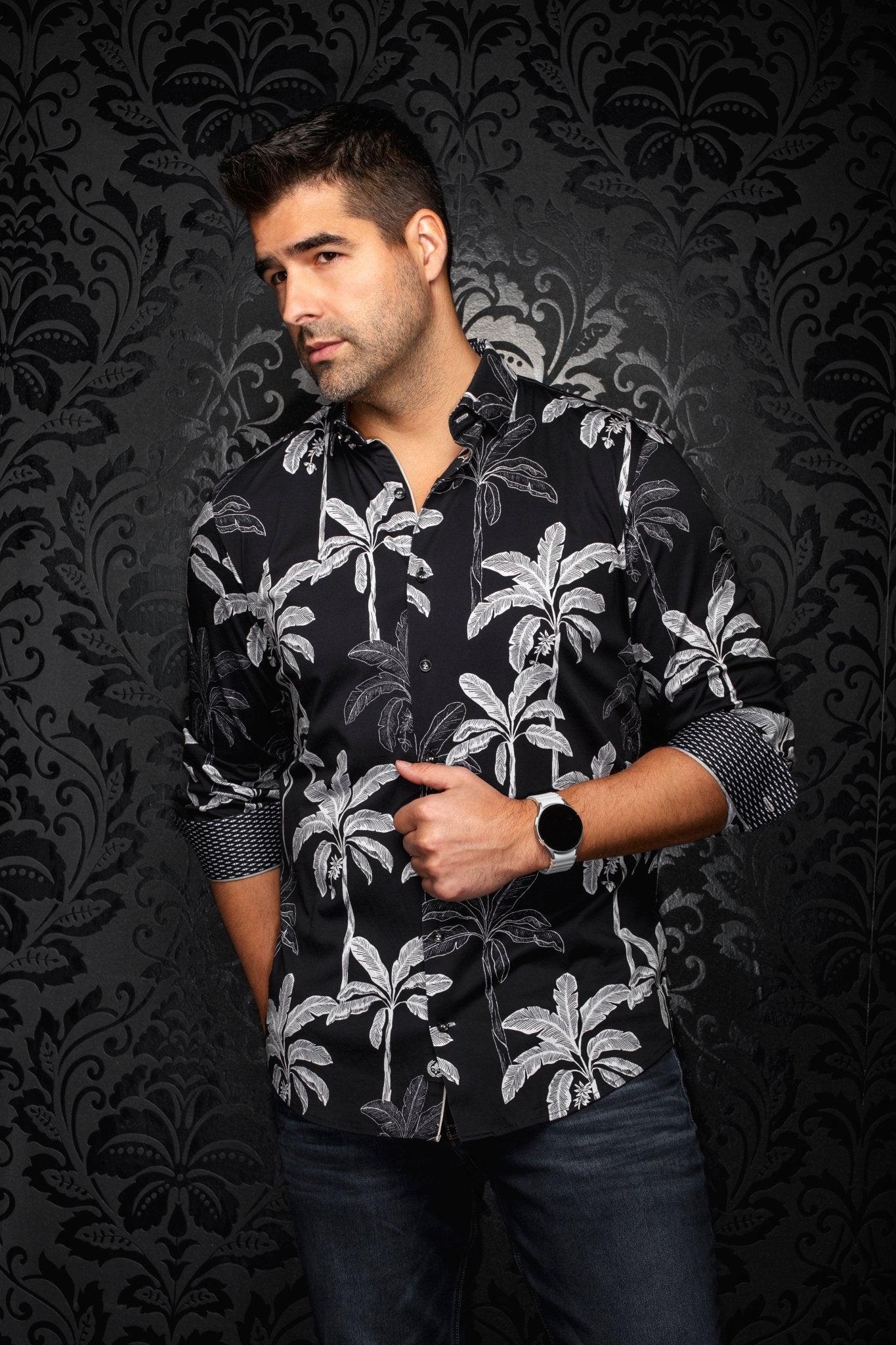 CHEMISE | PALMWAVE, Black - AU NOIR