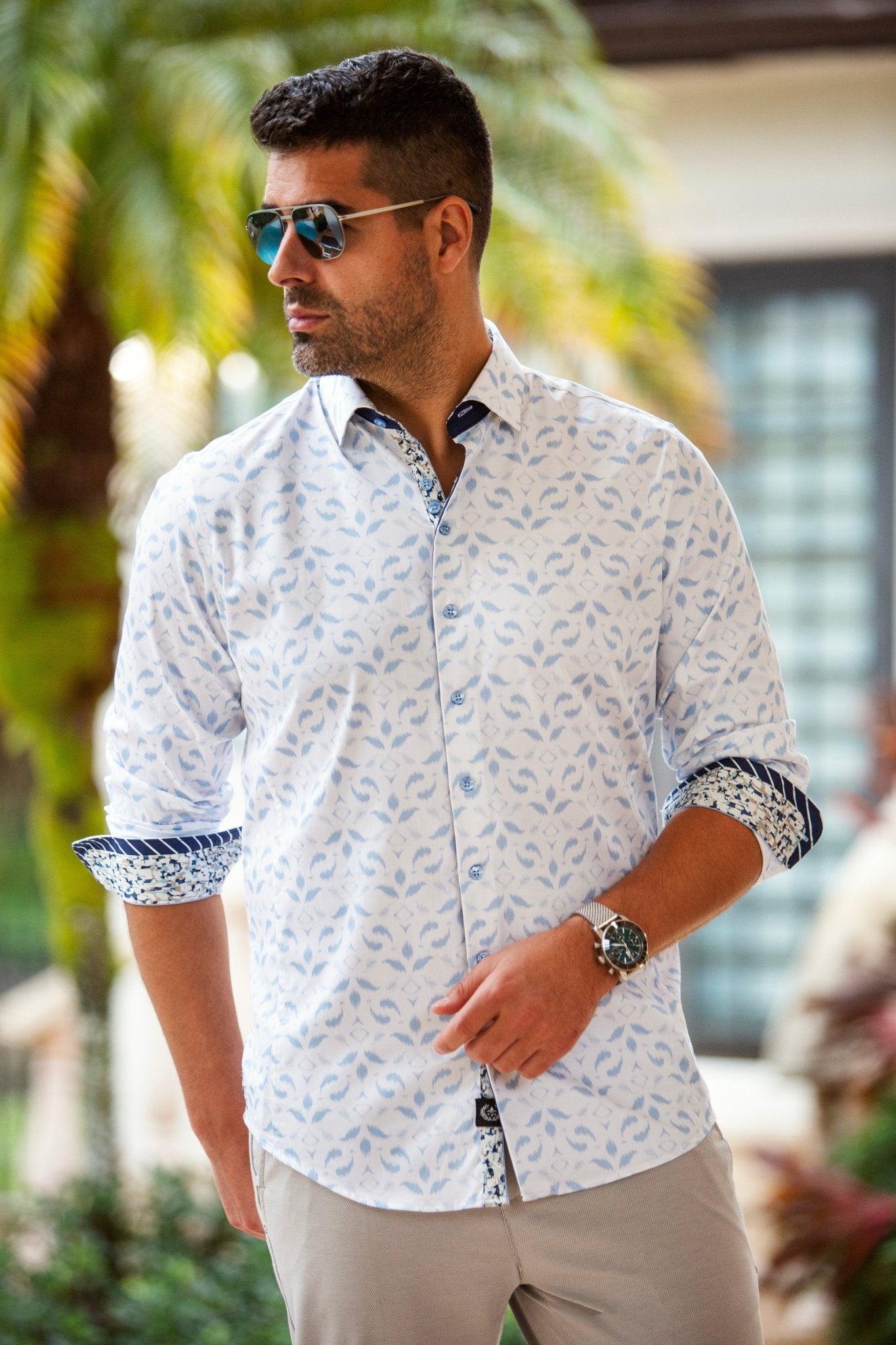 Shirt  PELOSA, White - AU NOIR