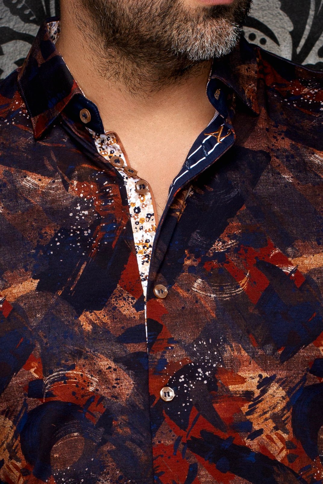 CHEMISE | POLLARO, Navy - AU NOIR