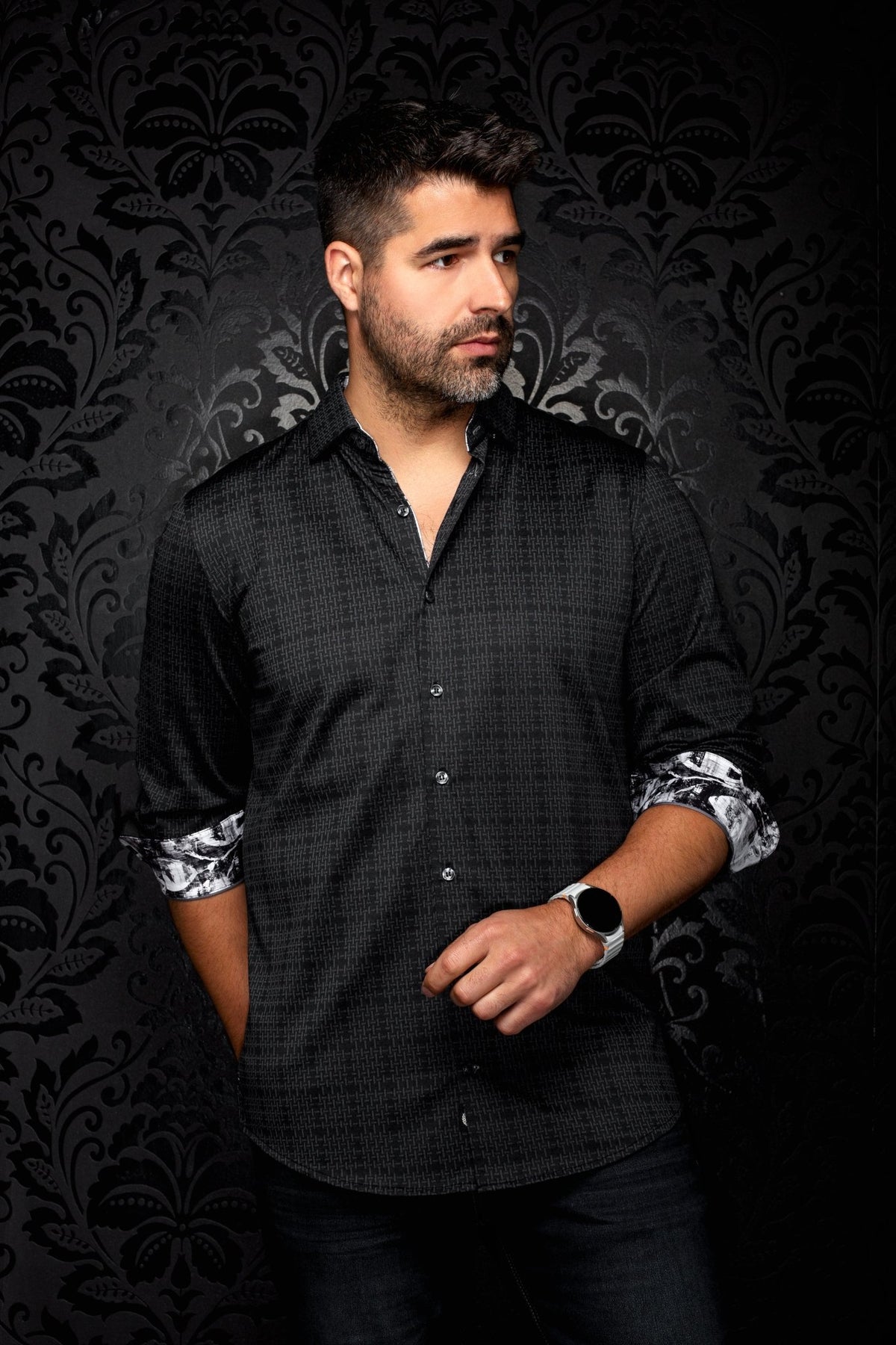 CHEMISE | RANCHO, Black - AU NOIR