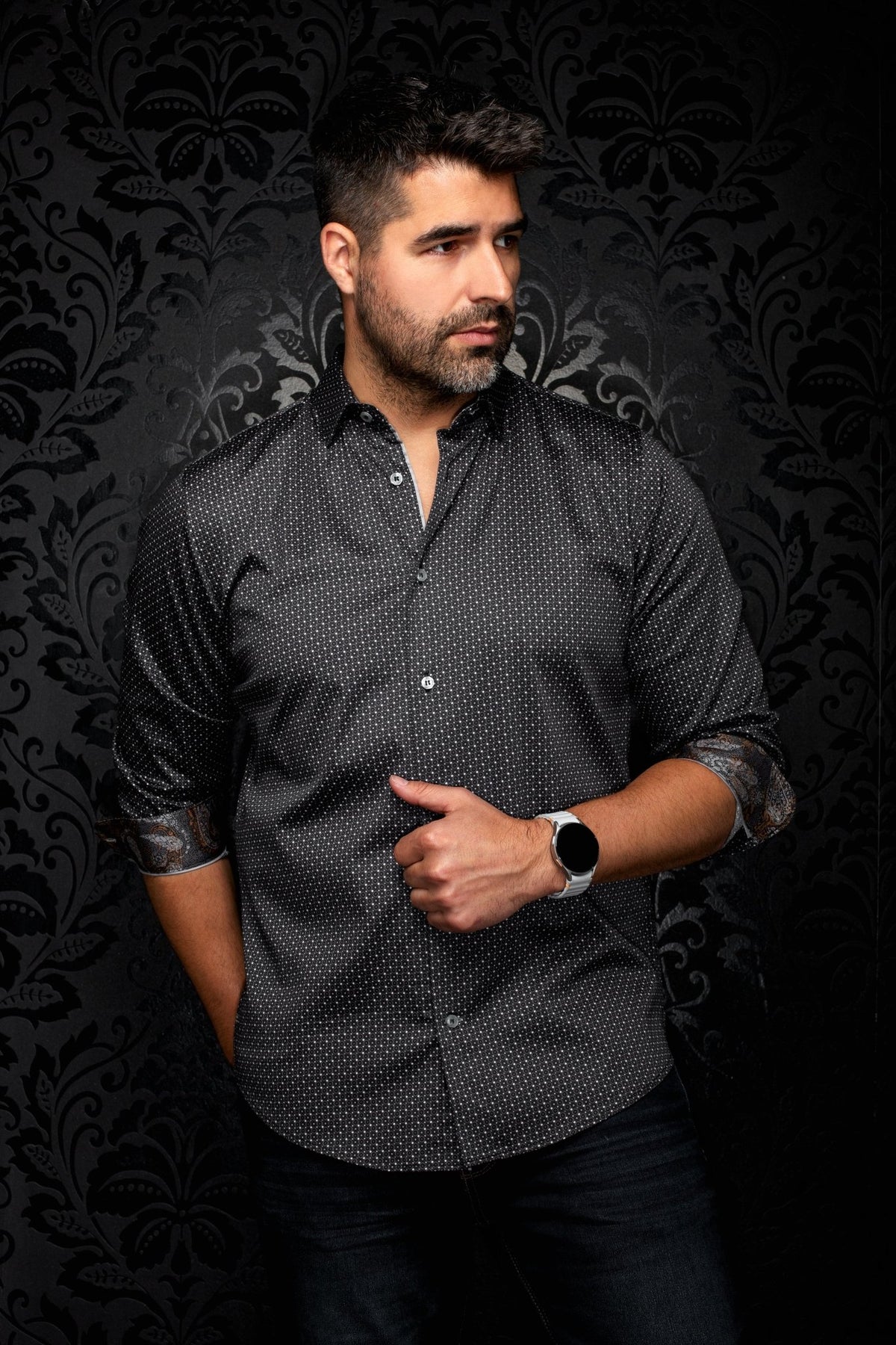 CHEMISE | ROBROY, Black - AU NOIR