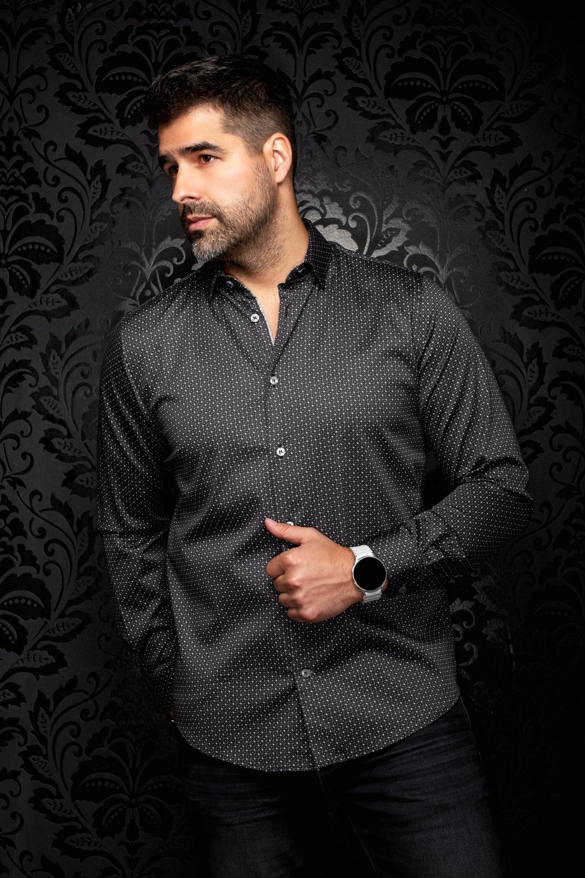 CHEMISE | ROBROY, Black - AU NOIR