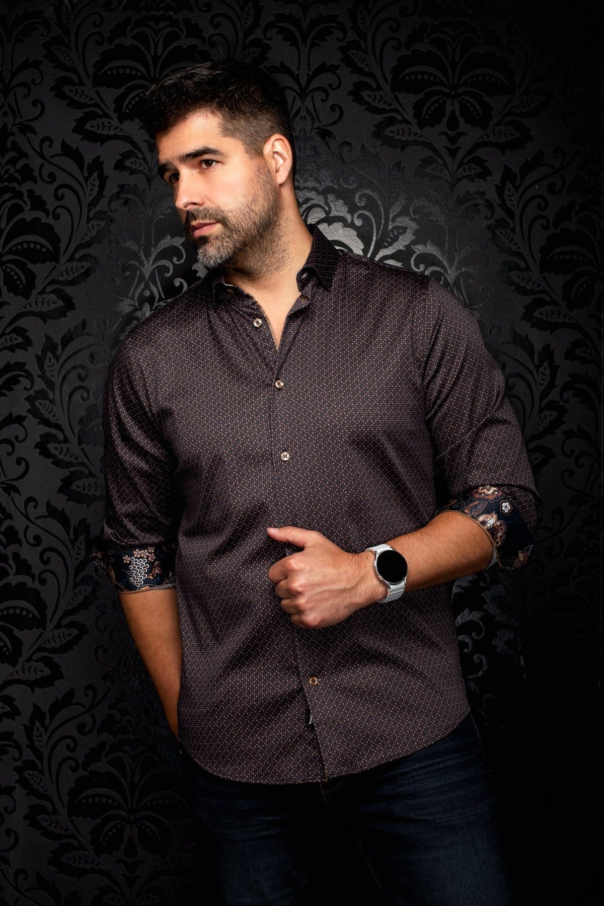 CHEMISE | ROBROY, Black Rust - AU NOIR