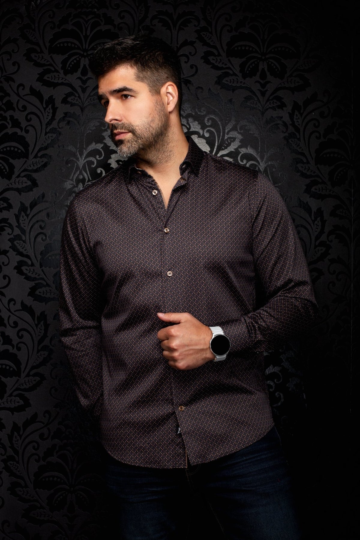 CHEMISE | ROBROY, Black Rust - AU NOIR
