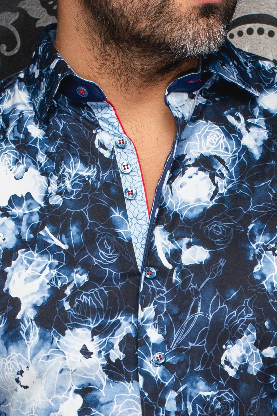 CHEMISE | ROSARUGOSA, Navy - AU NOIR