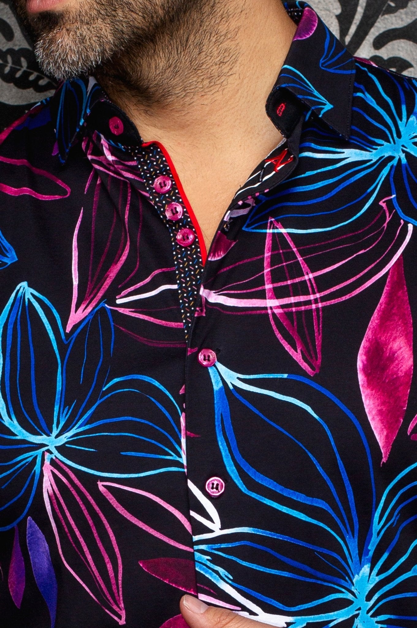 CHEMISE | SAKARUN, Black Multi - AU NOIR