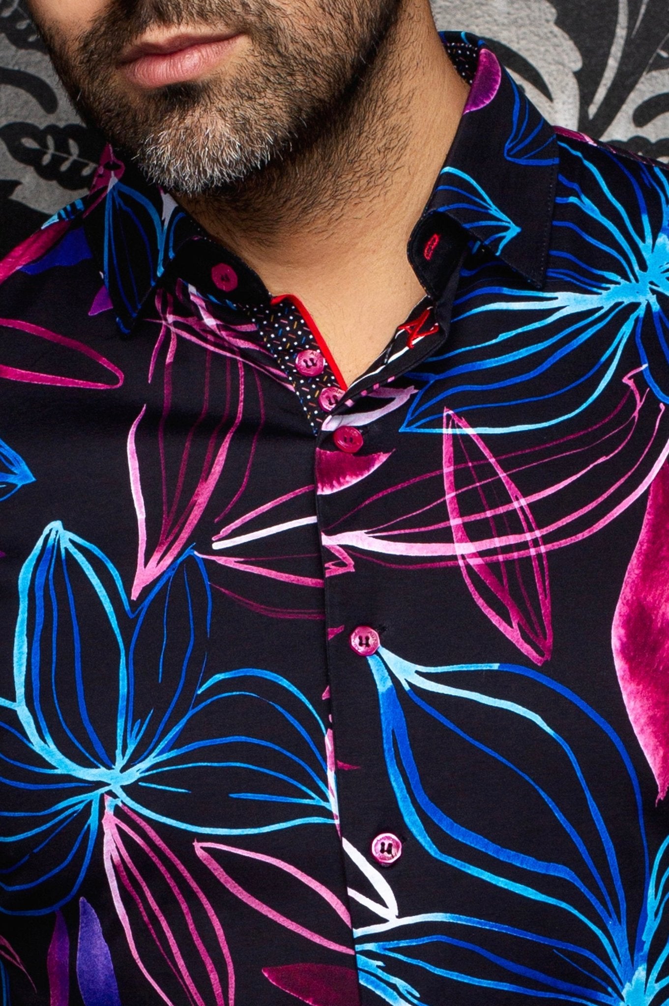 CHEMISE | SAKARUN, Black Multi - AU NOIR