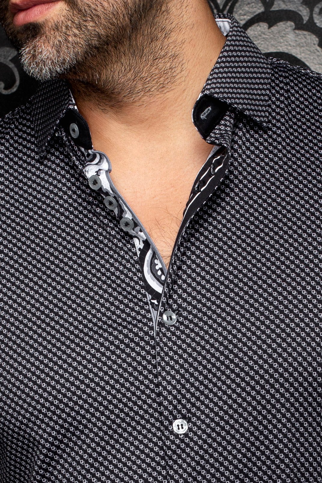 CHEMISE | SANLUCA, Black - AU NOIR