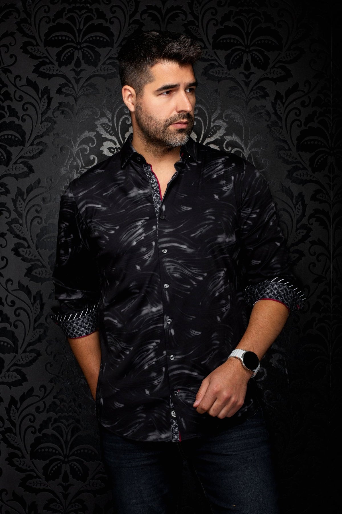 CHEMISE | SEINE, Black - AU NOIR
