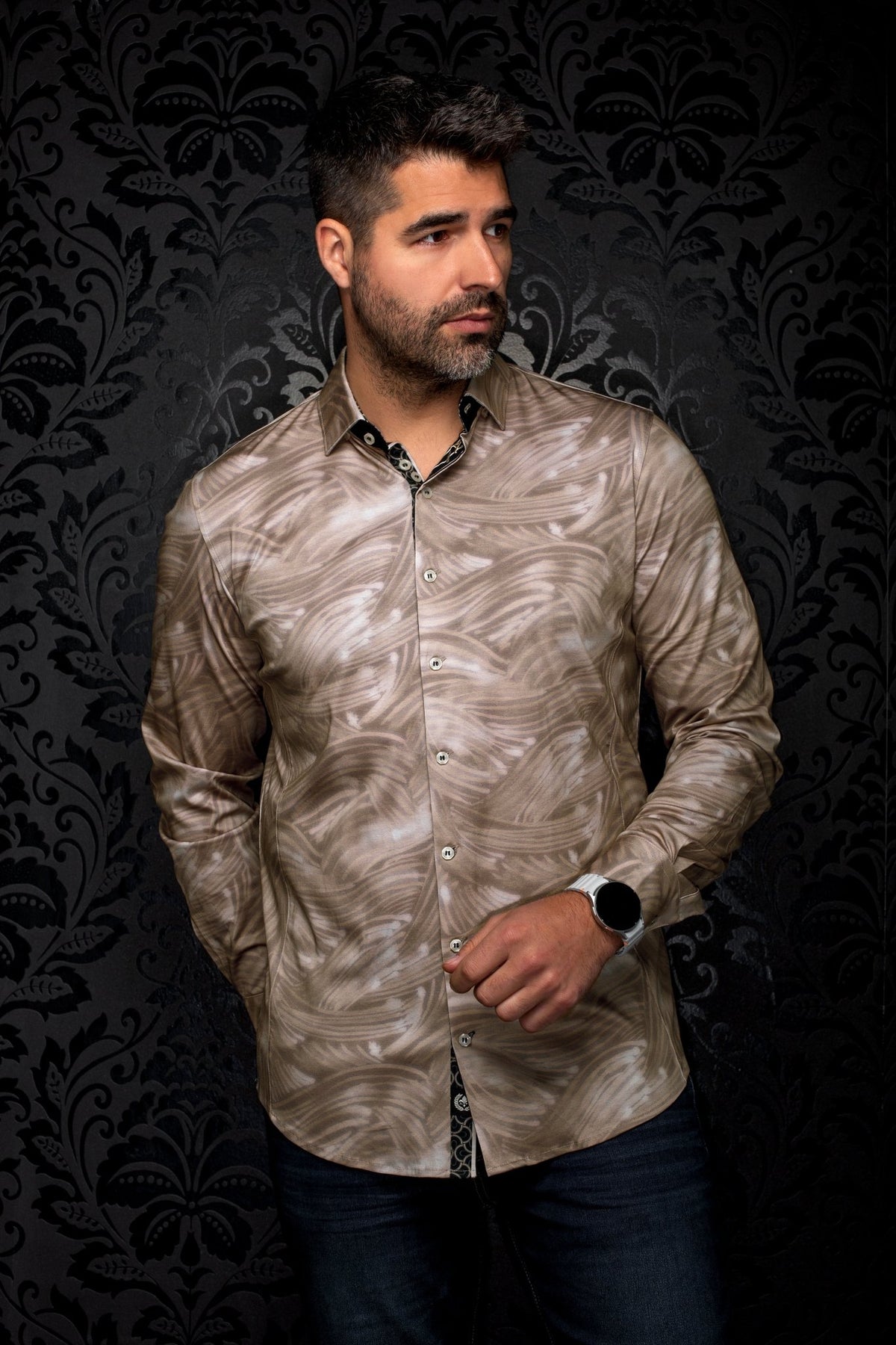 CHEMISE | SEINE, Stone - AU NOIR