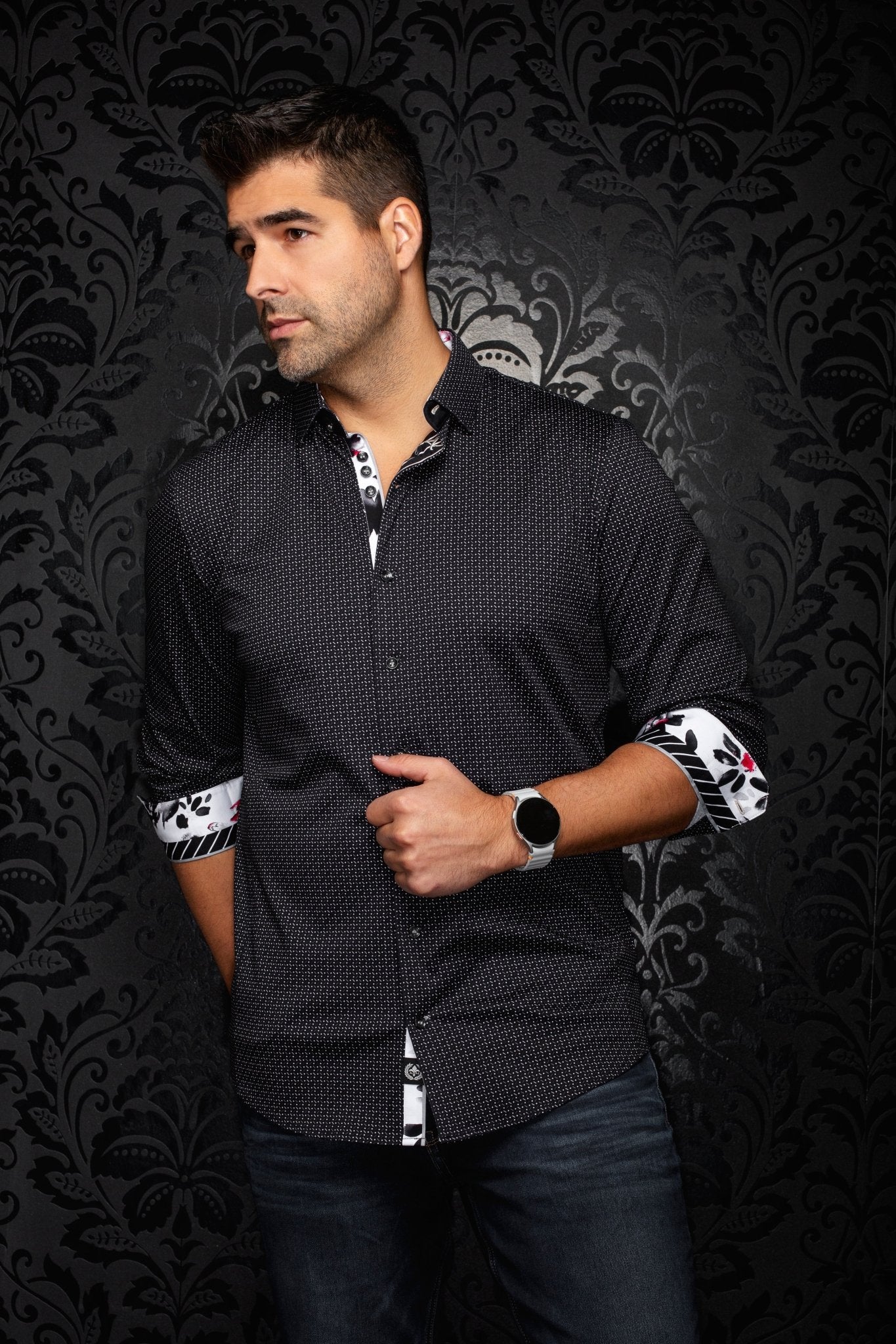 CHEMISE | STONEHILL, Black - AU NOIR