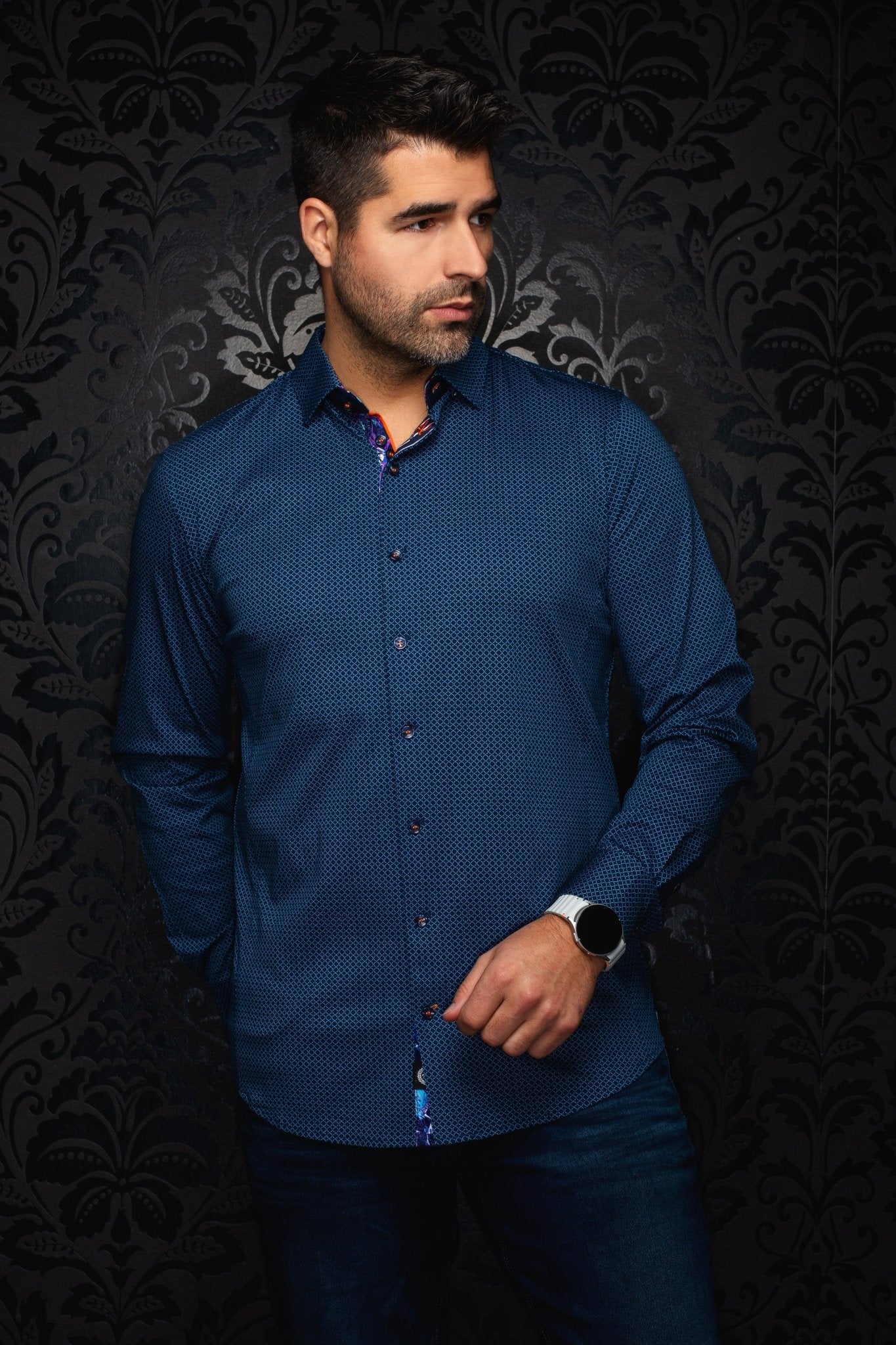 CHEMISE | SUNDANCE, Navy - AU NOIR