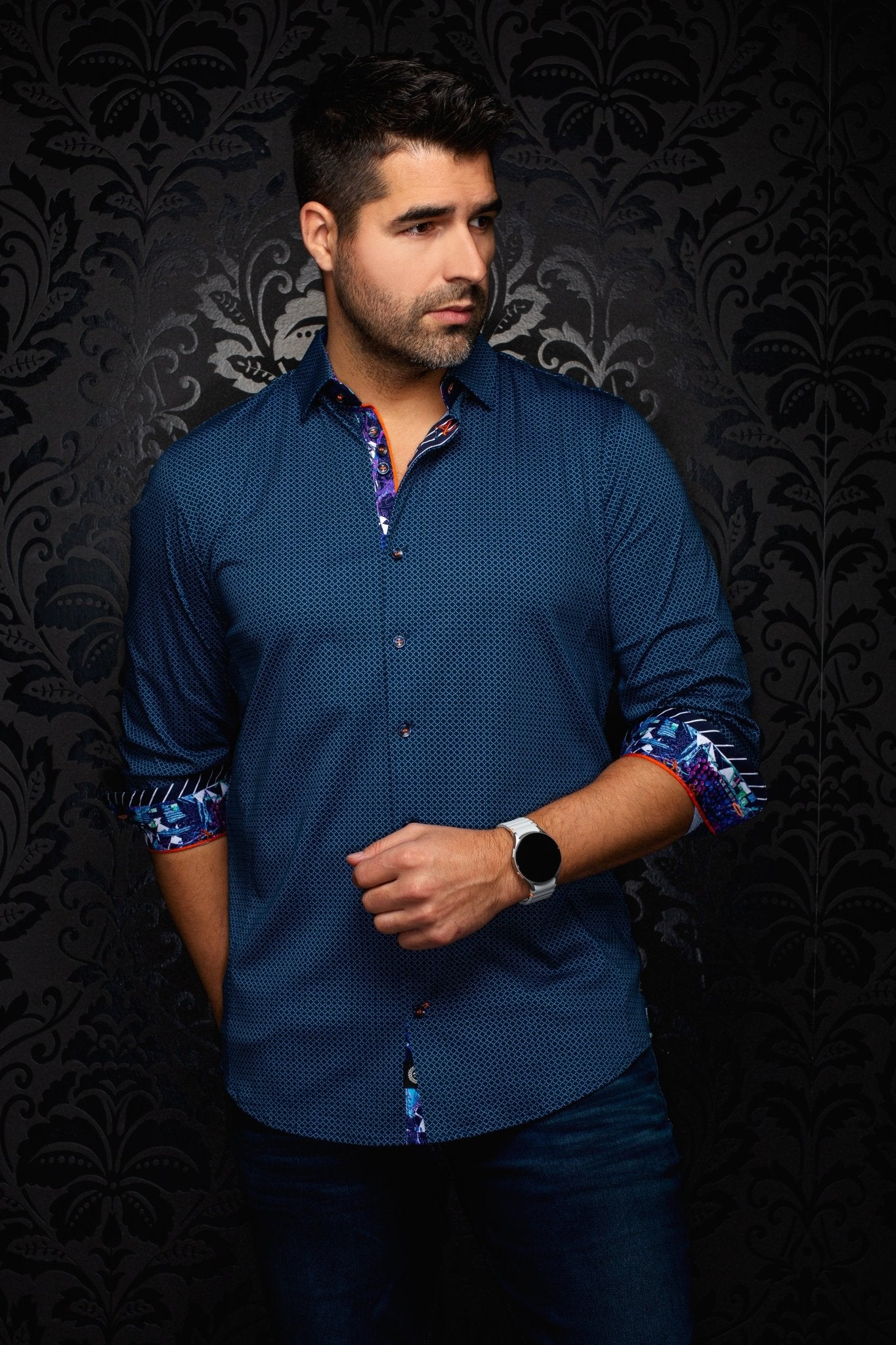 CHEMISE | SUNDANCE, Navy - AU NOIR