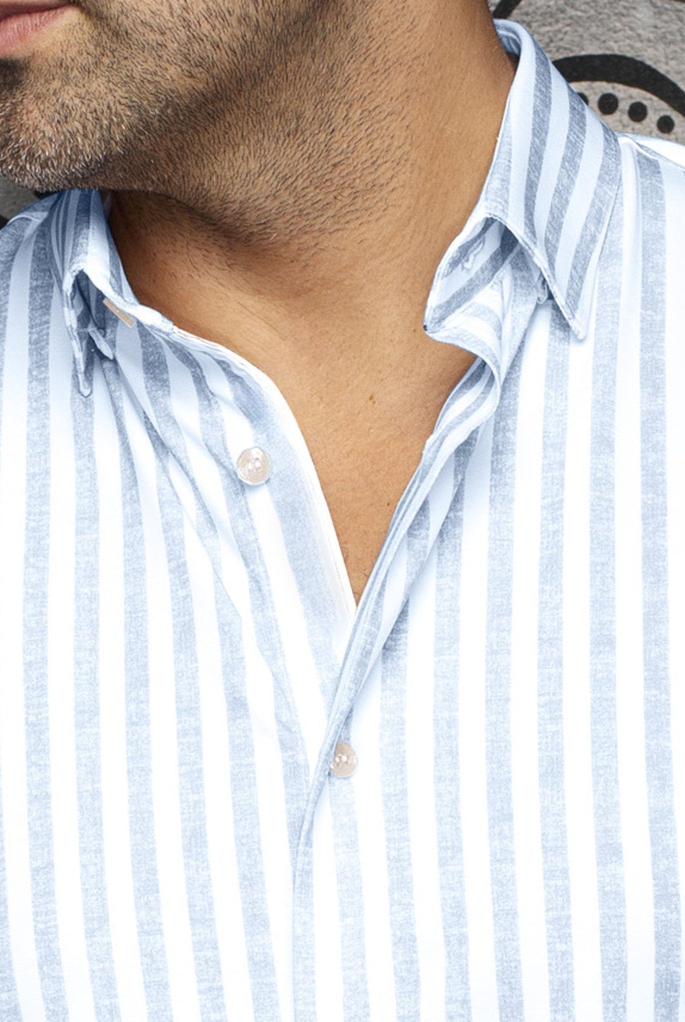 CHEMISE | TELLY, Blue - AU NOIR