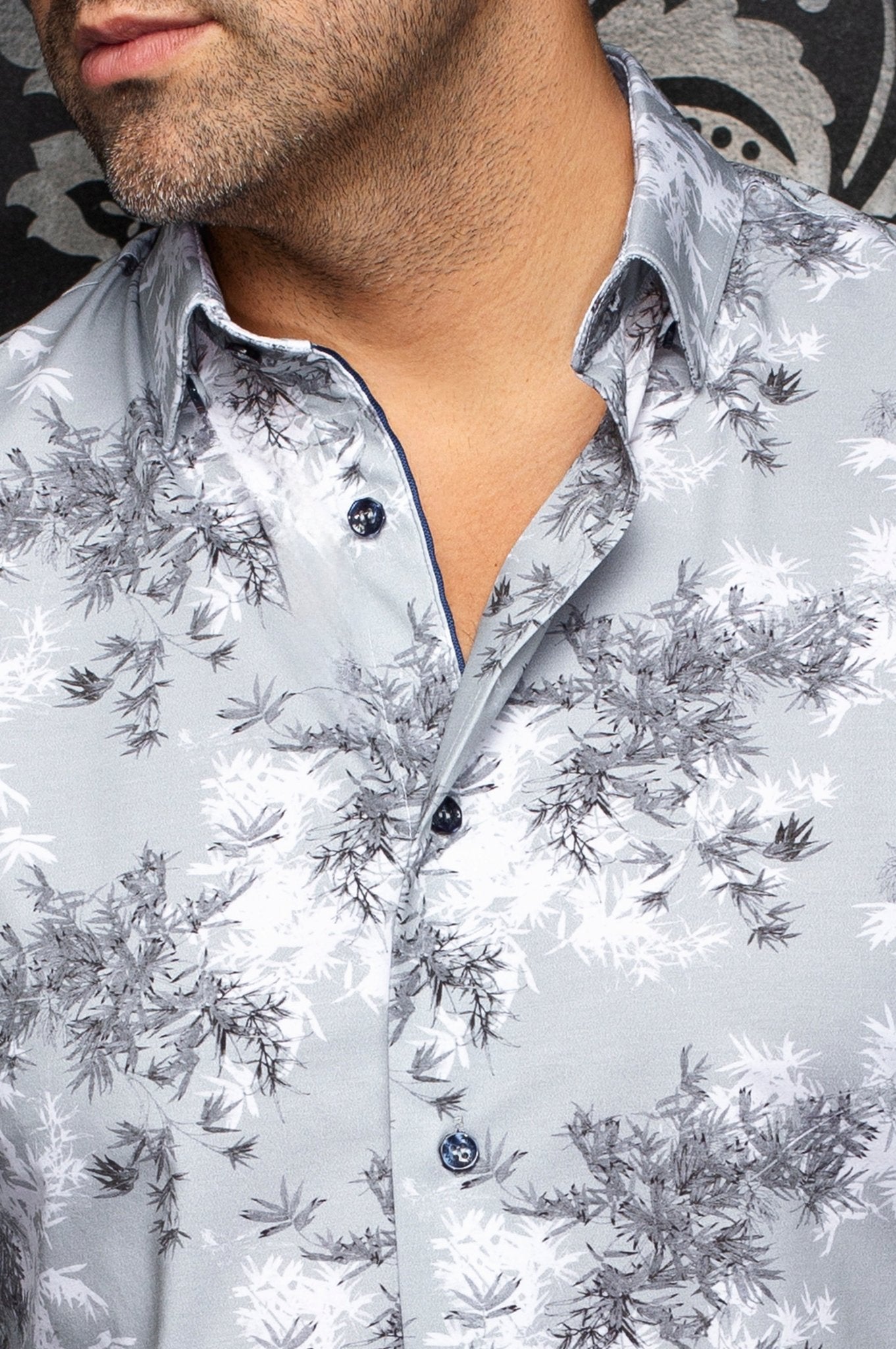 Shirt  TIMOTHY, SAGE - AU NOIR