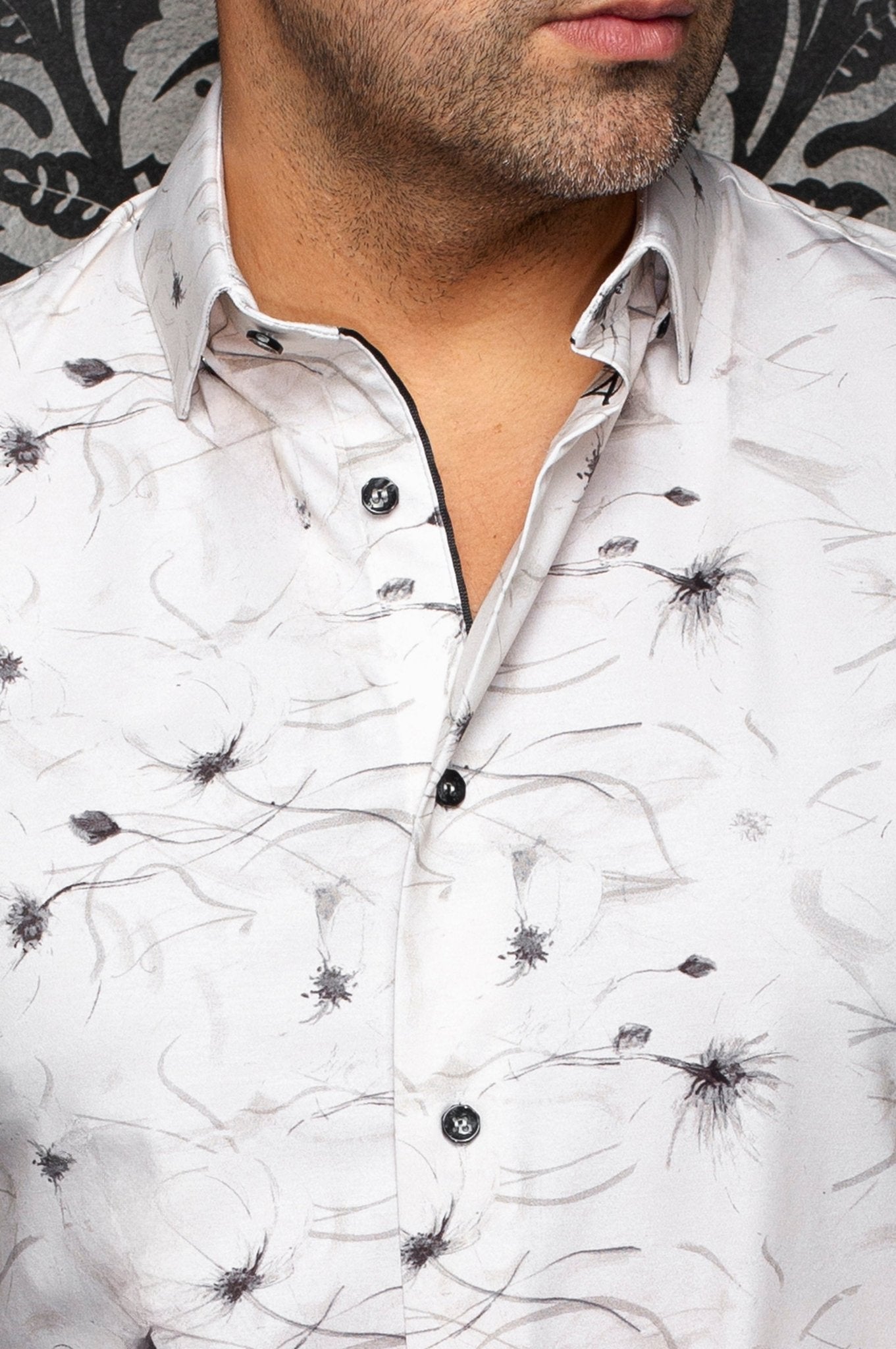 CHEMISE | TRUMAN, Stone - AU NOIR