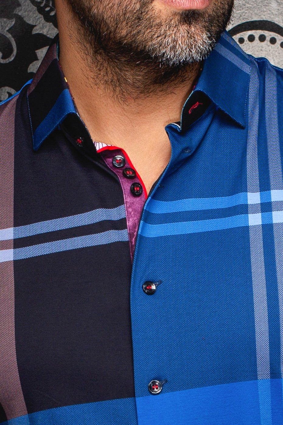 Camisa | VERDI, Indigo - AU NOIR