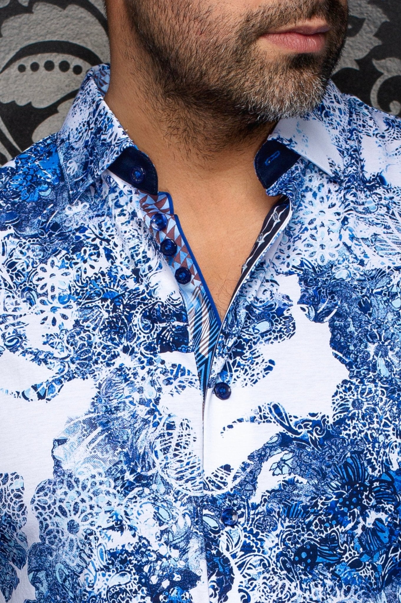 Camisa  WISTERIA, Azul - AU NOIR