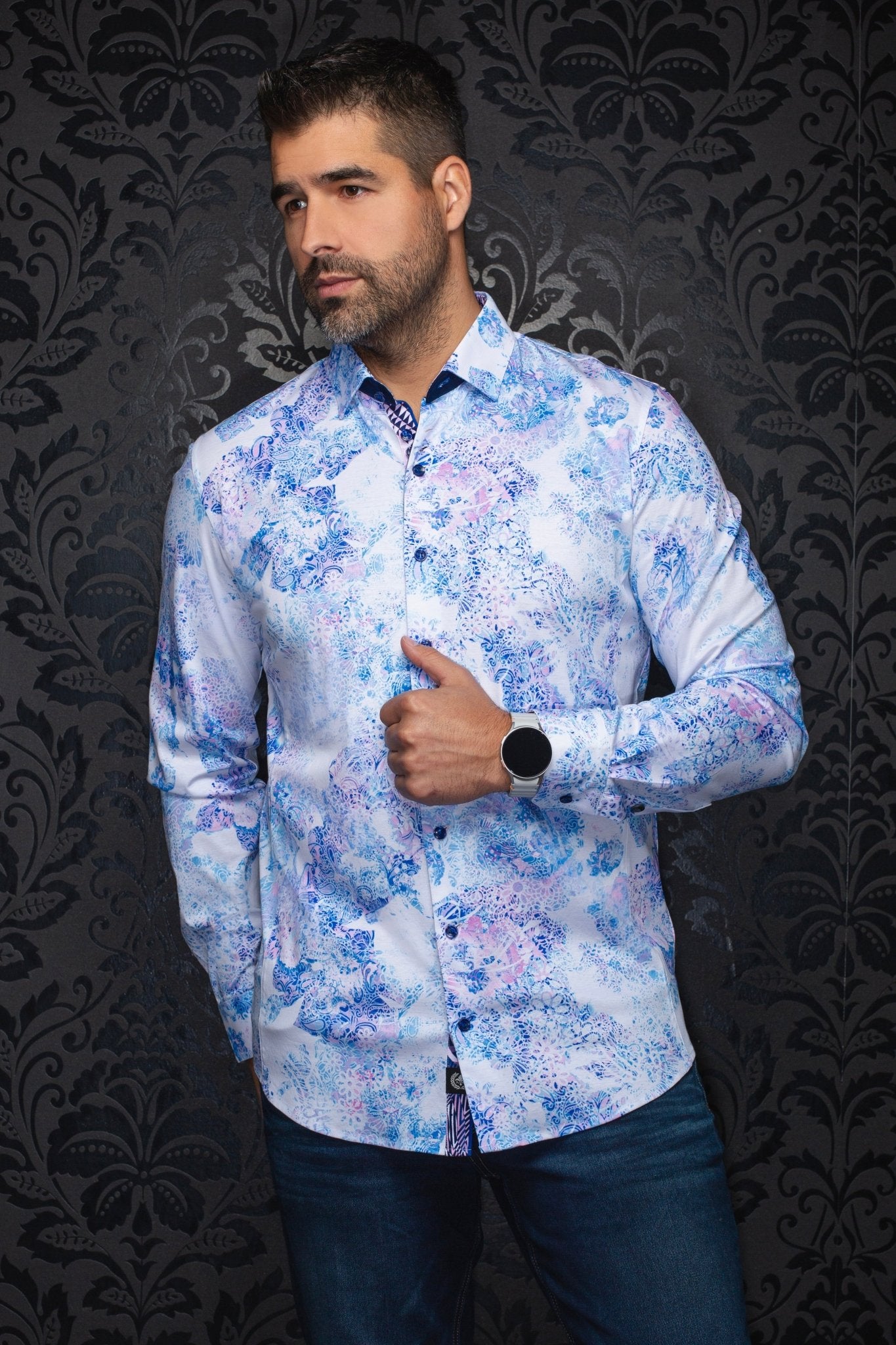 Camisa  WISTERIA, Rosa - AU NOIR