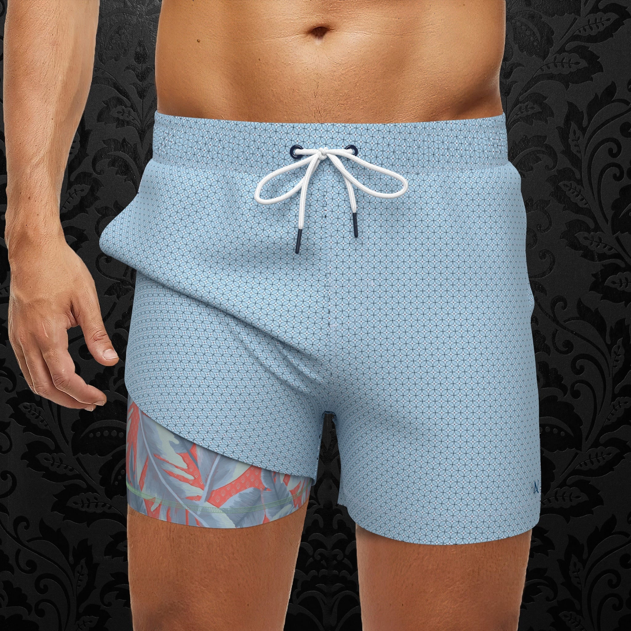 swimsuit  HESLOP, azul - AU NOIR