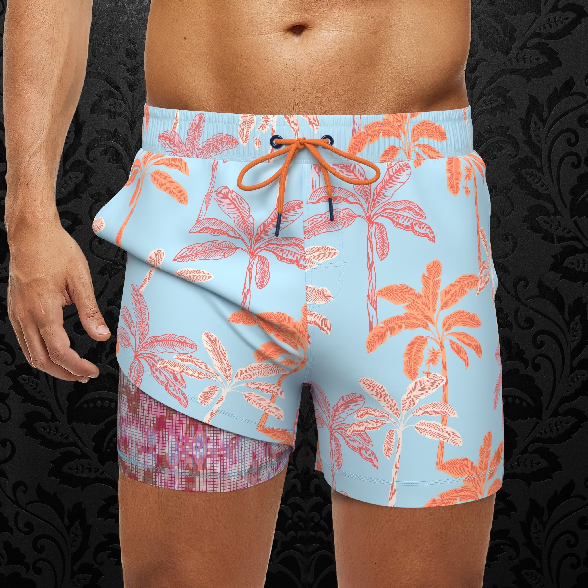 swimsuit  LOBUE, azul - AU NOIR