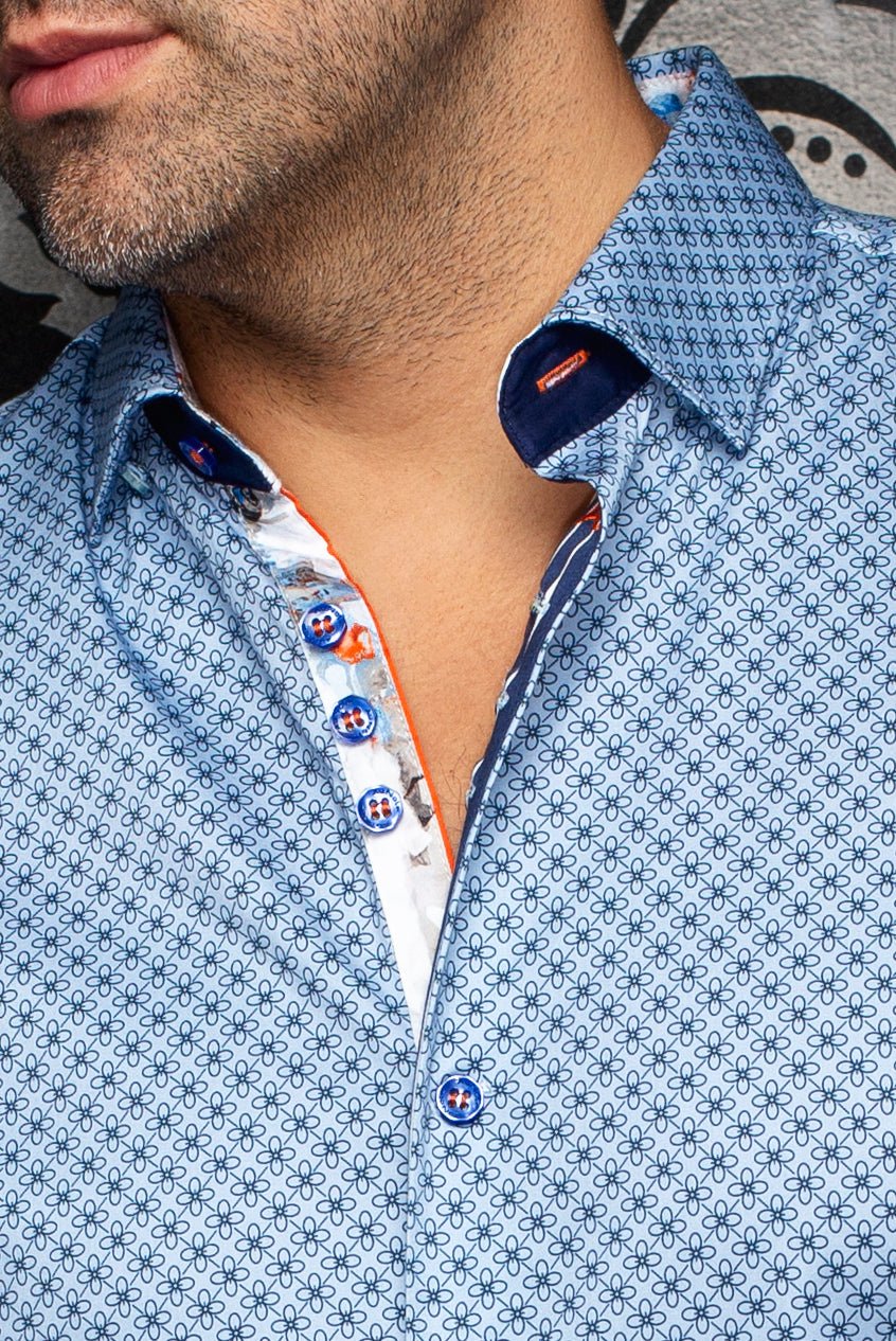 Manches Courtes | ALONA, Light Blue - AU NOIR