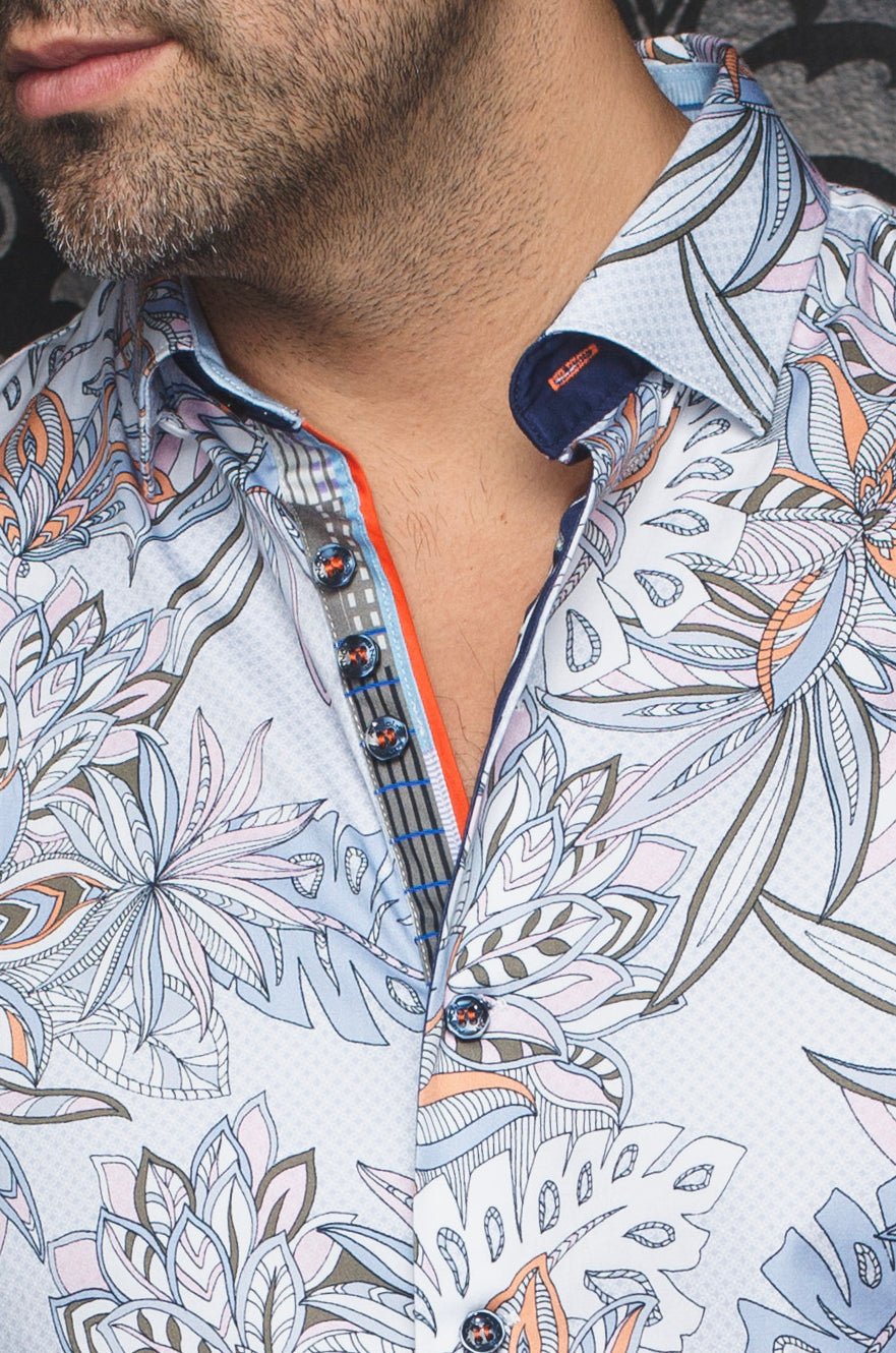 Short Sleeves | CORRADO, Light Blue - AU NOIR