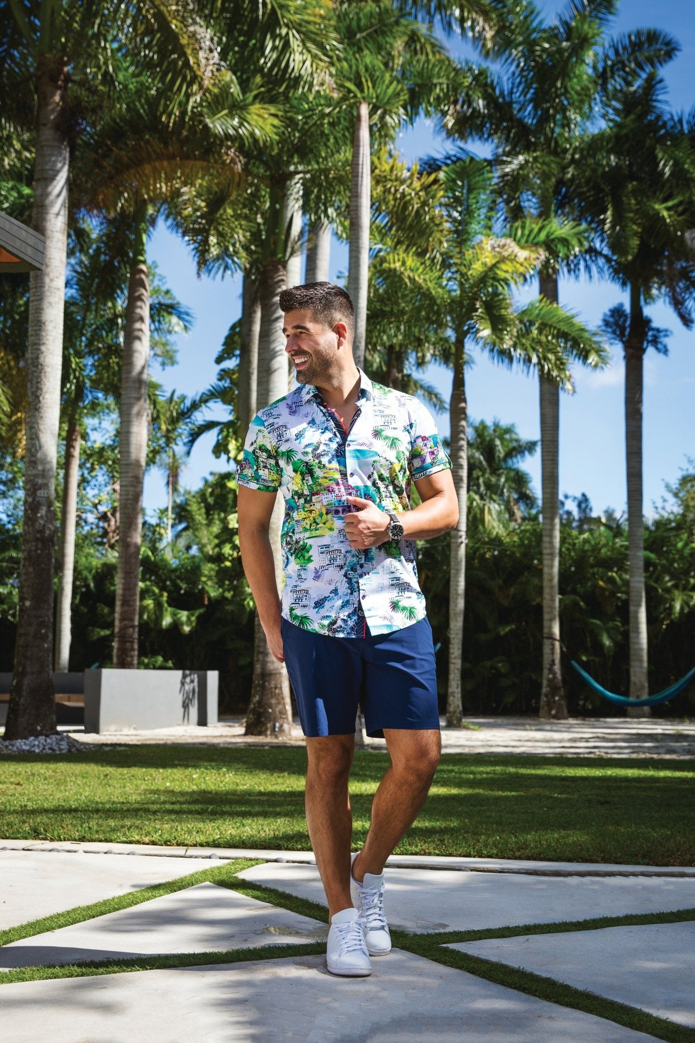 STRETCH SHORT SLEEVES | ELSTER, White - AU NOIR