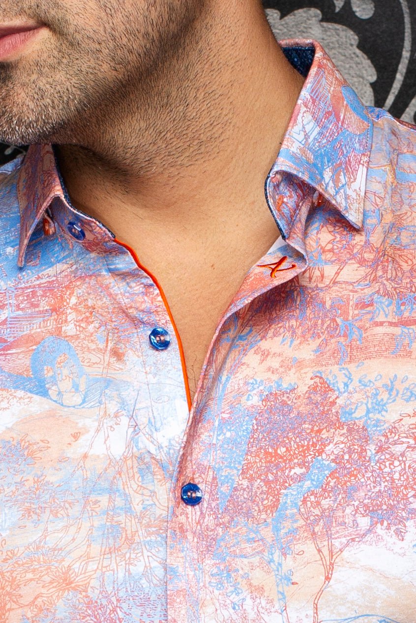 MANCHES COURTES EXTENSIBLE | GAVELSTON, Orange - AU NOIR