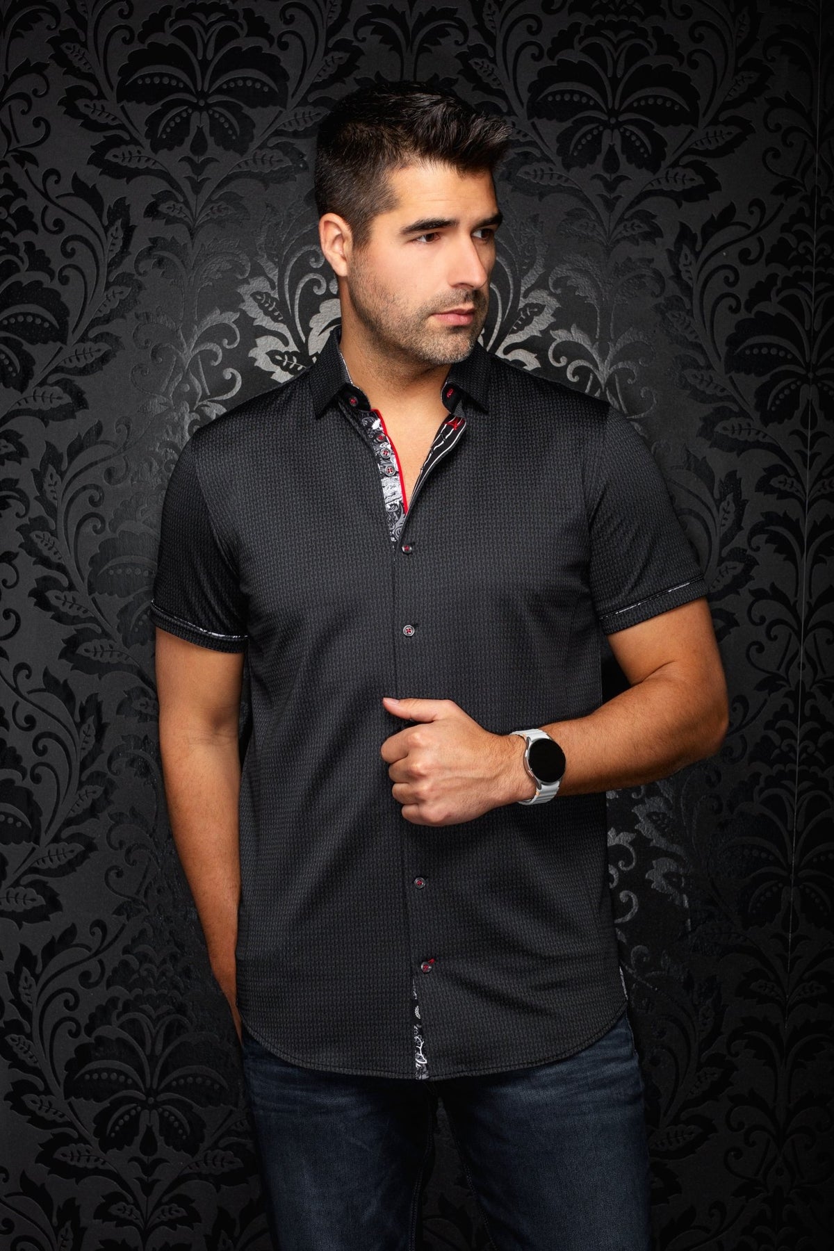 MANCHES COURTES EXTENSIBLE | SONORAN, Black - AU NOIR