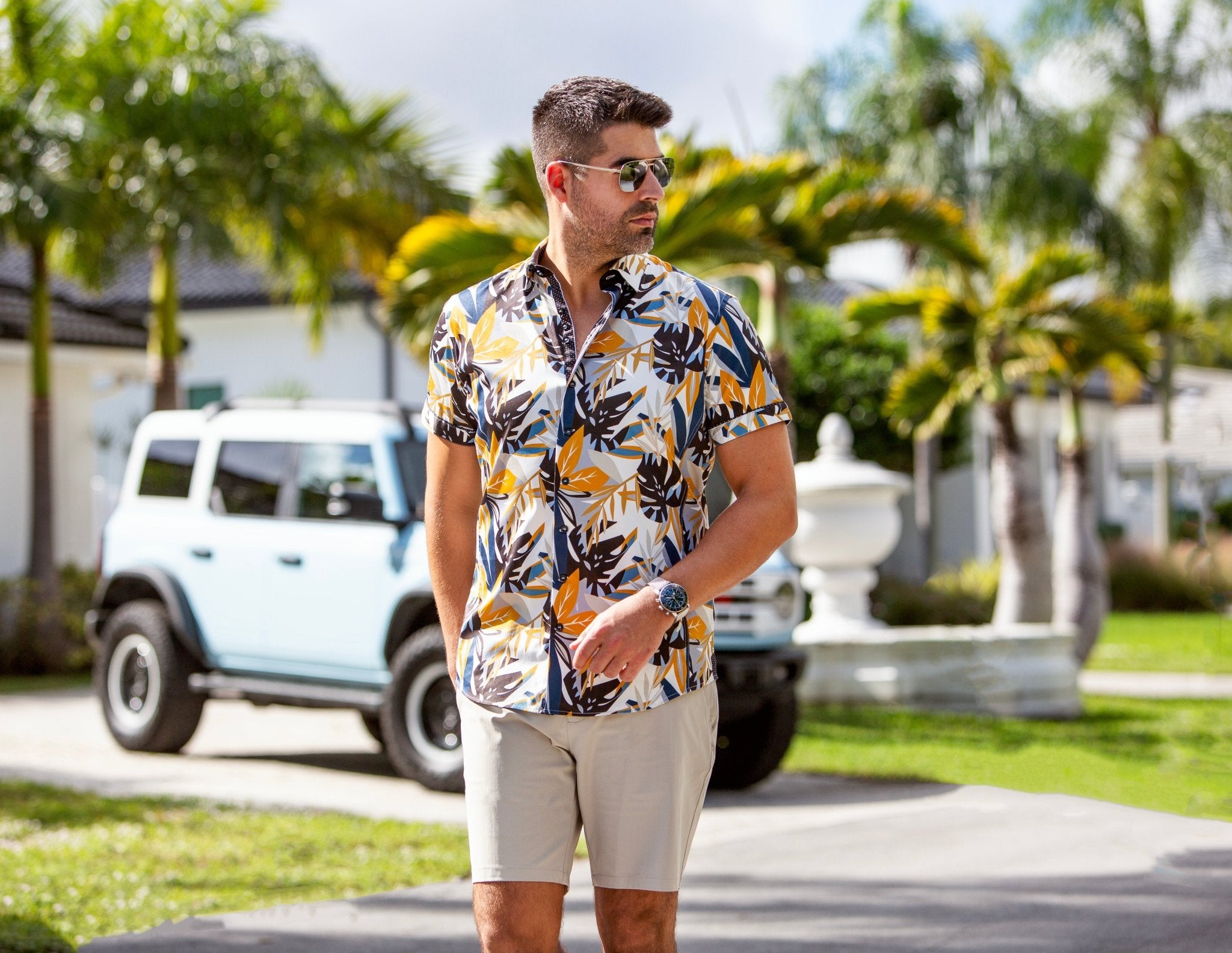 Short Sleeves | GREENWILD, Gold - AU NOIR