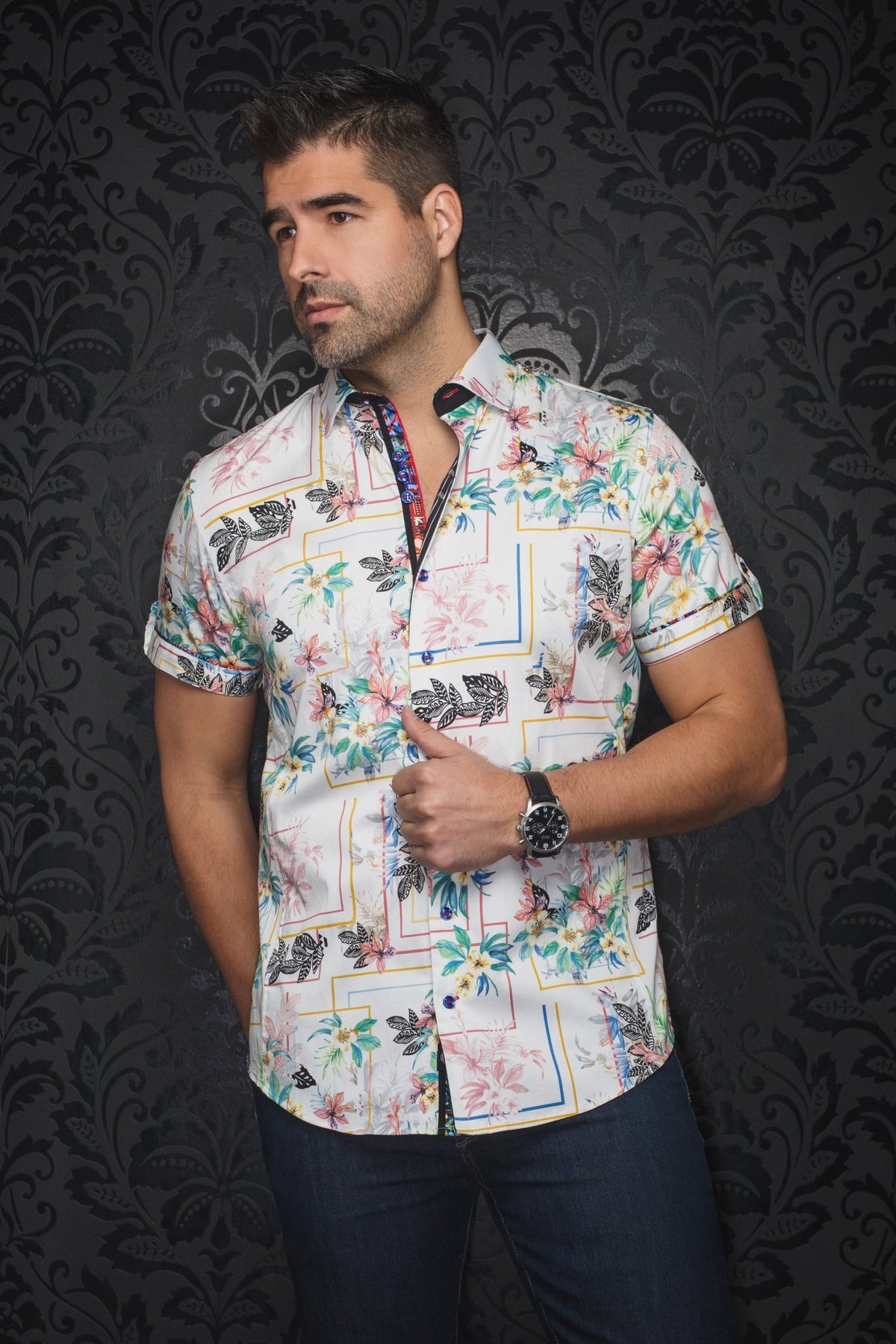 Short Sleeves | KAPOLEI, White - AU NOIR