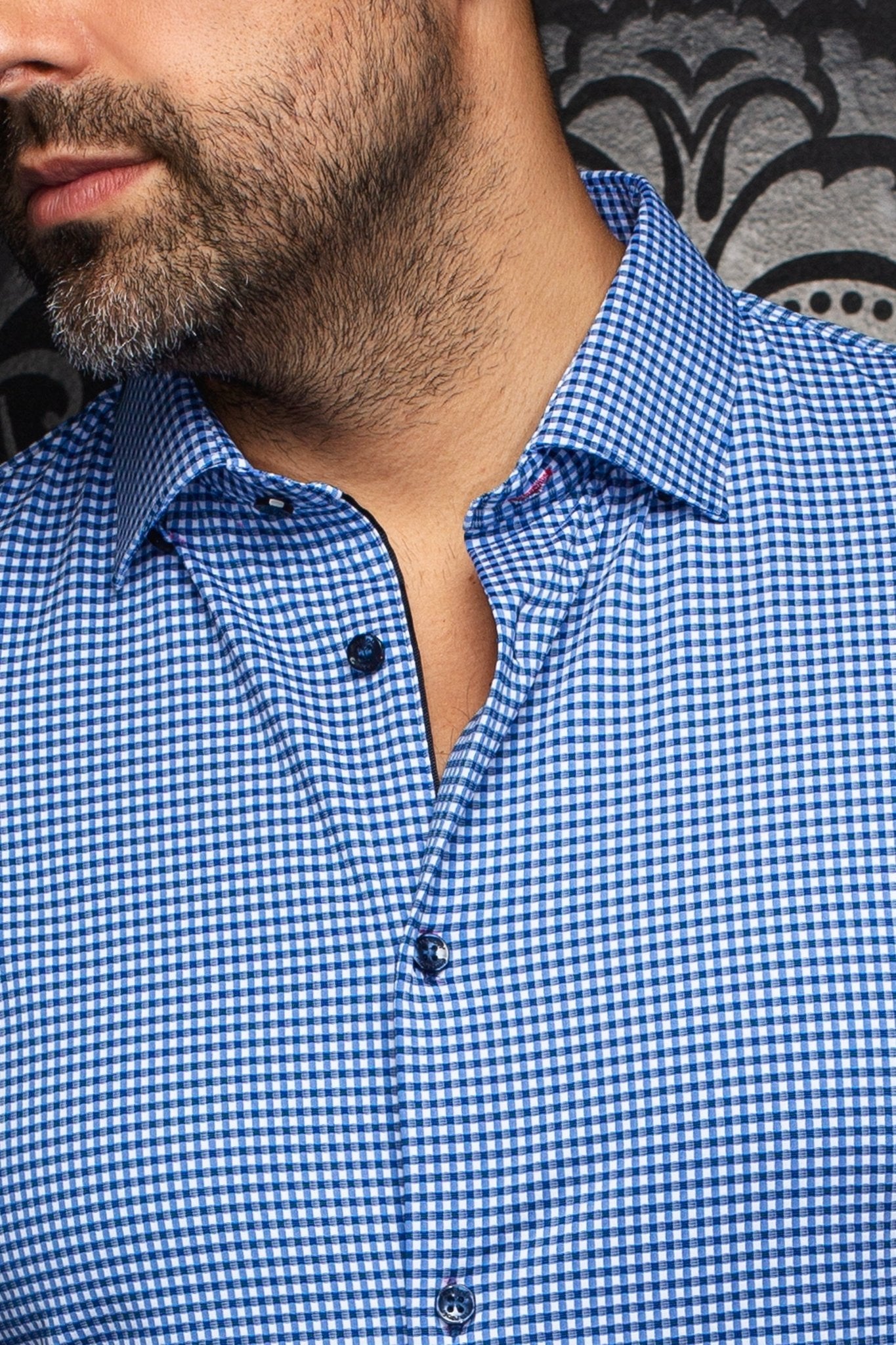 MANCHES COURTES NYLON | GENOVA, Navy - AU NOIR