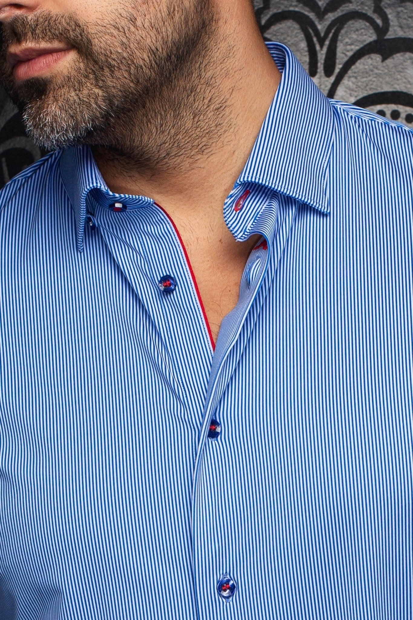 MANCHES LONGUES NYLON | VOLTA, Blue - AU NOIR