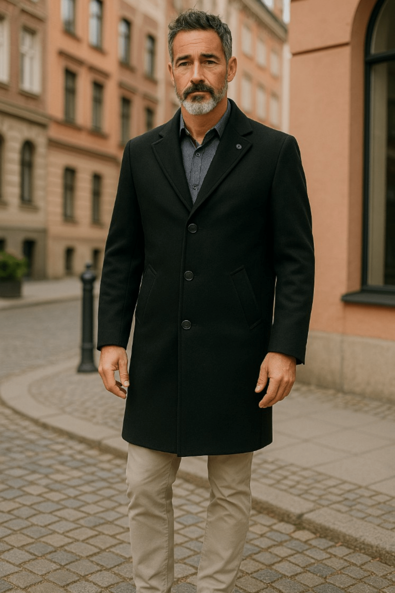 MANTEAU | KLAMATH, Black - AU NOIR