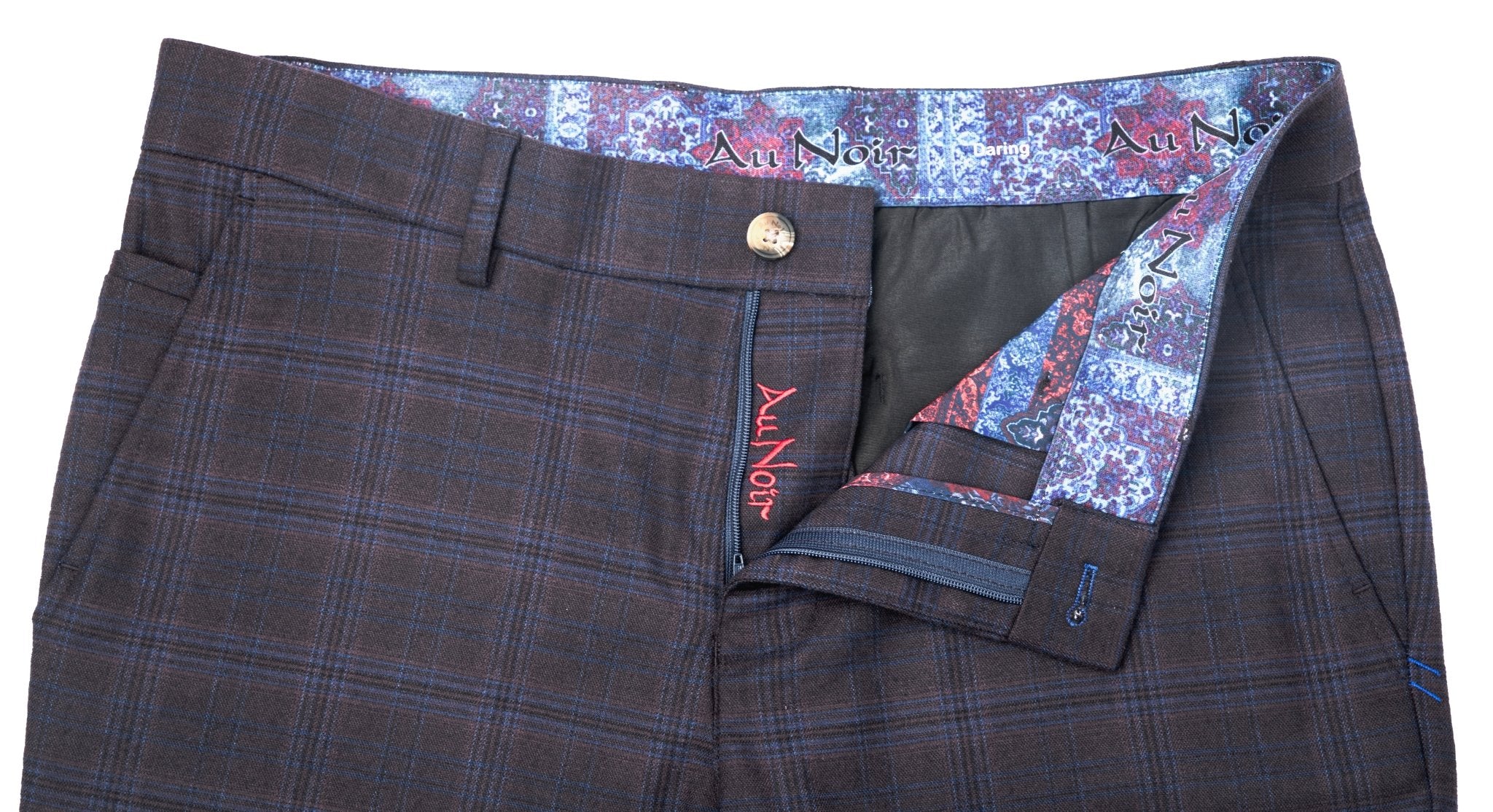 PANTALON | BERETTA - FARRELL, Plum - AU NOIR