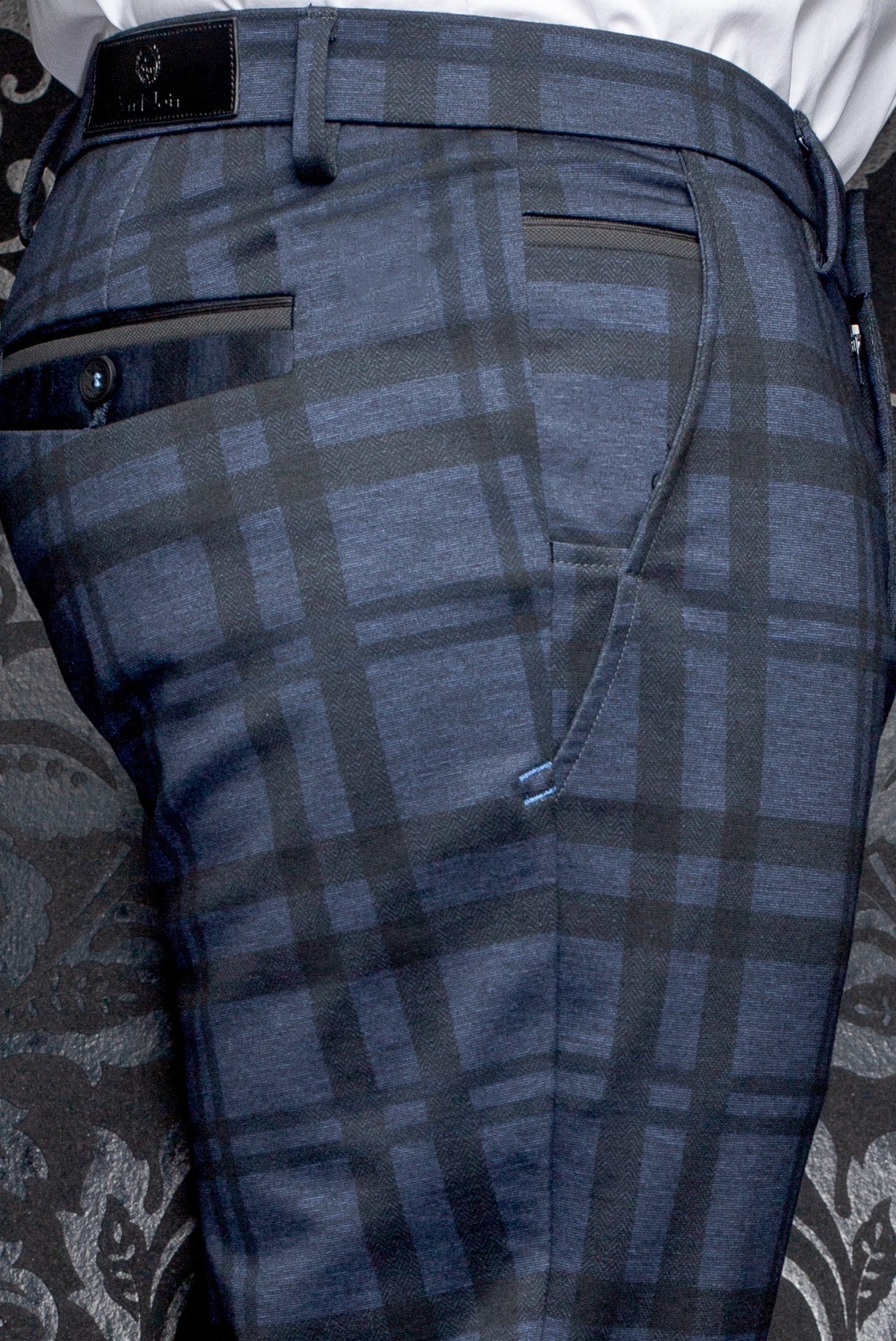 PANTALON | BERETTA - SELLECK, Navy - AU NOIR