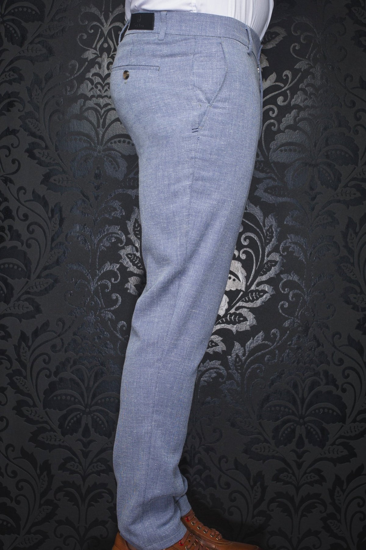 PANTS  CASSEL - WESSON, Navy - AU NOIR