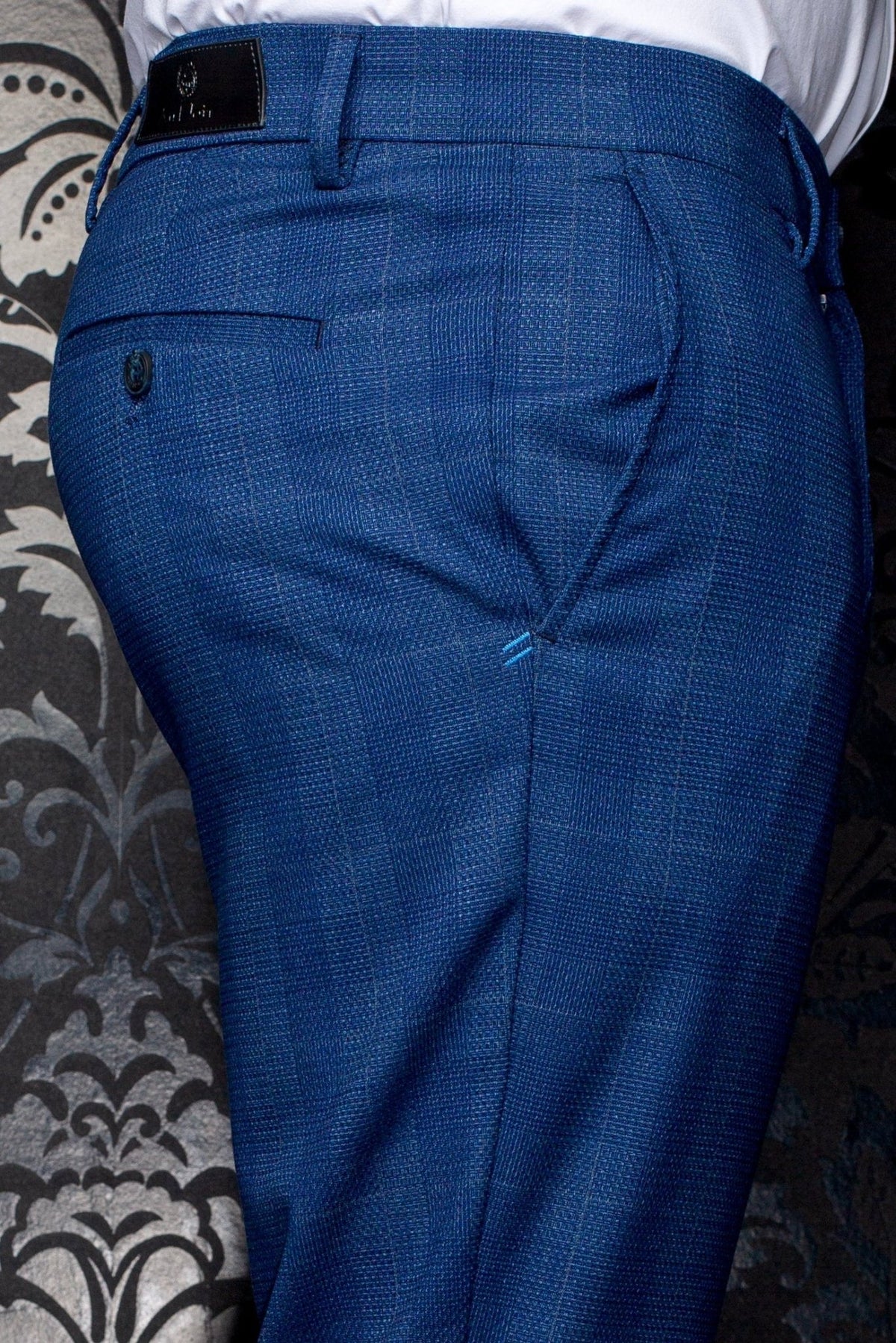 PANTALON | HERZOG-WESSON, Dark Blue - AU NOIR