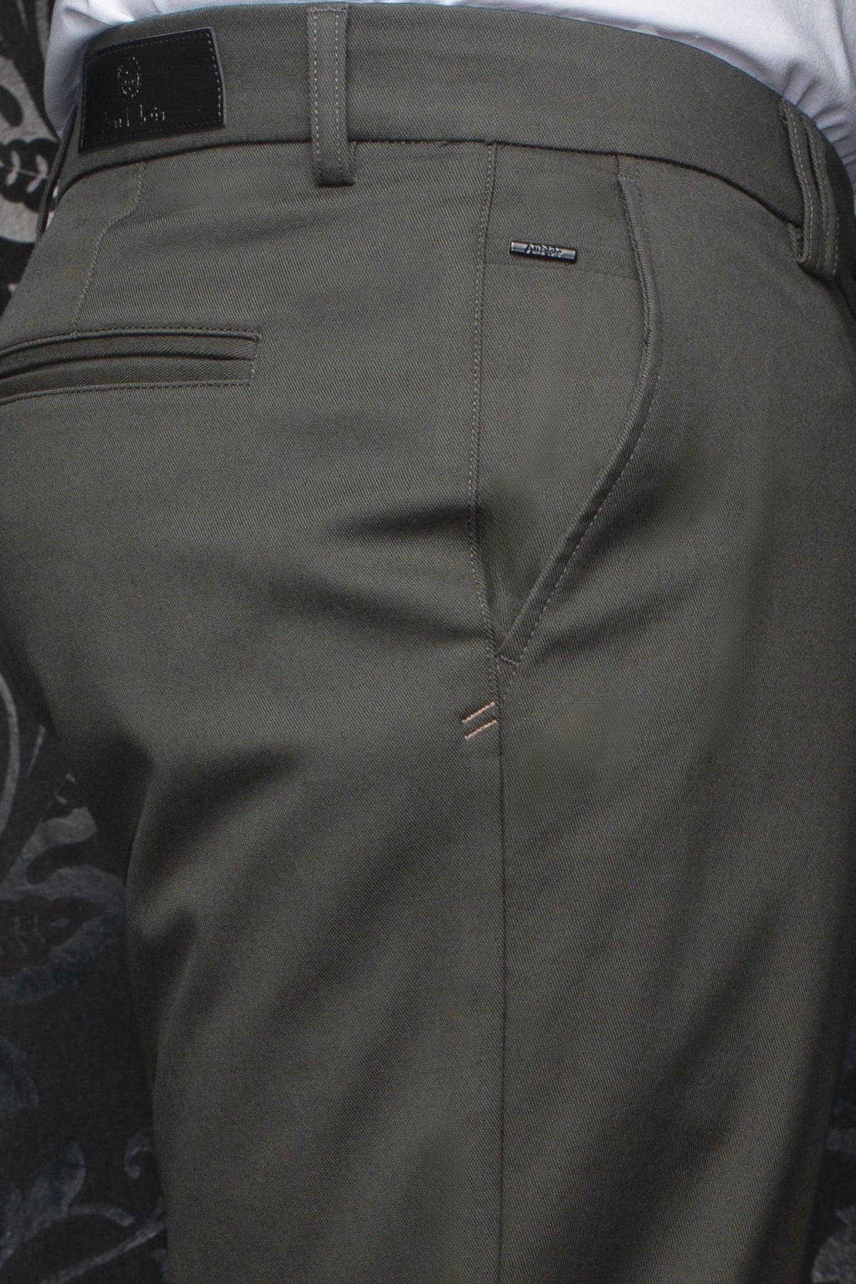 PANTALON | KRELL, Olive - AU NOIR
