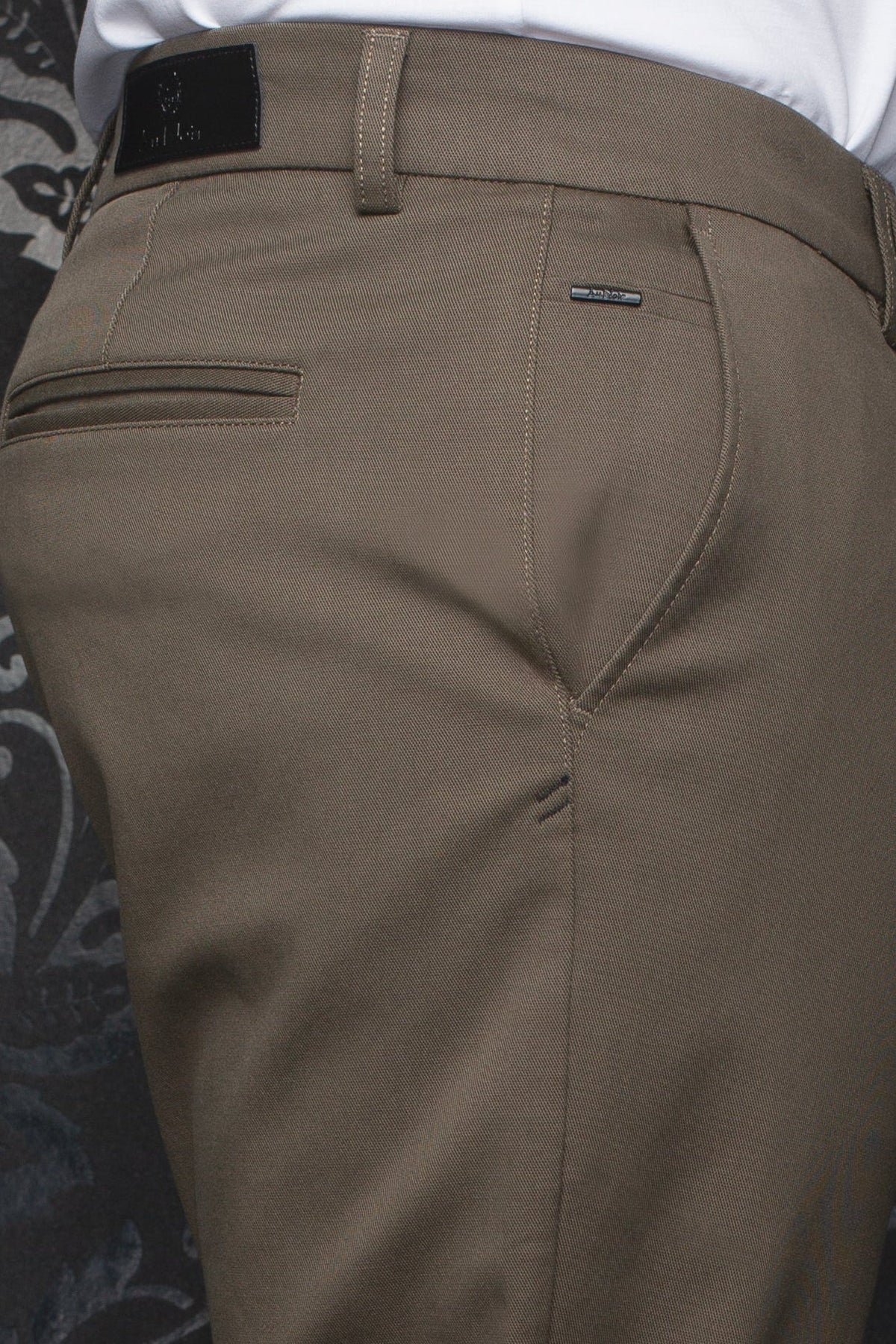 PANTALON | KRELL, Taupe - AU NOIR