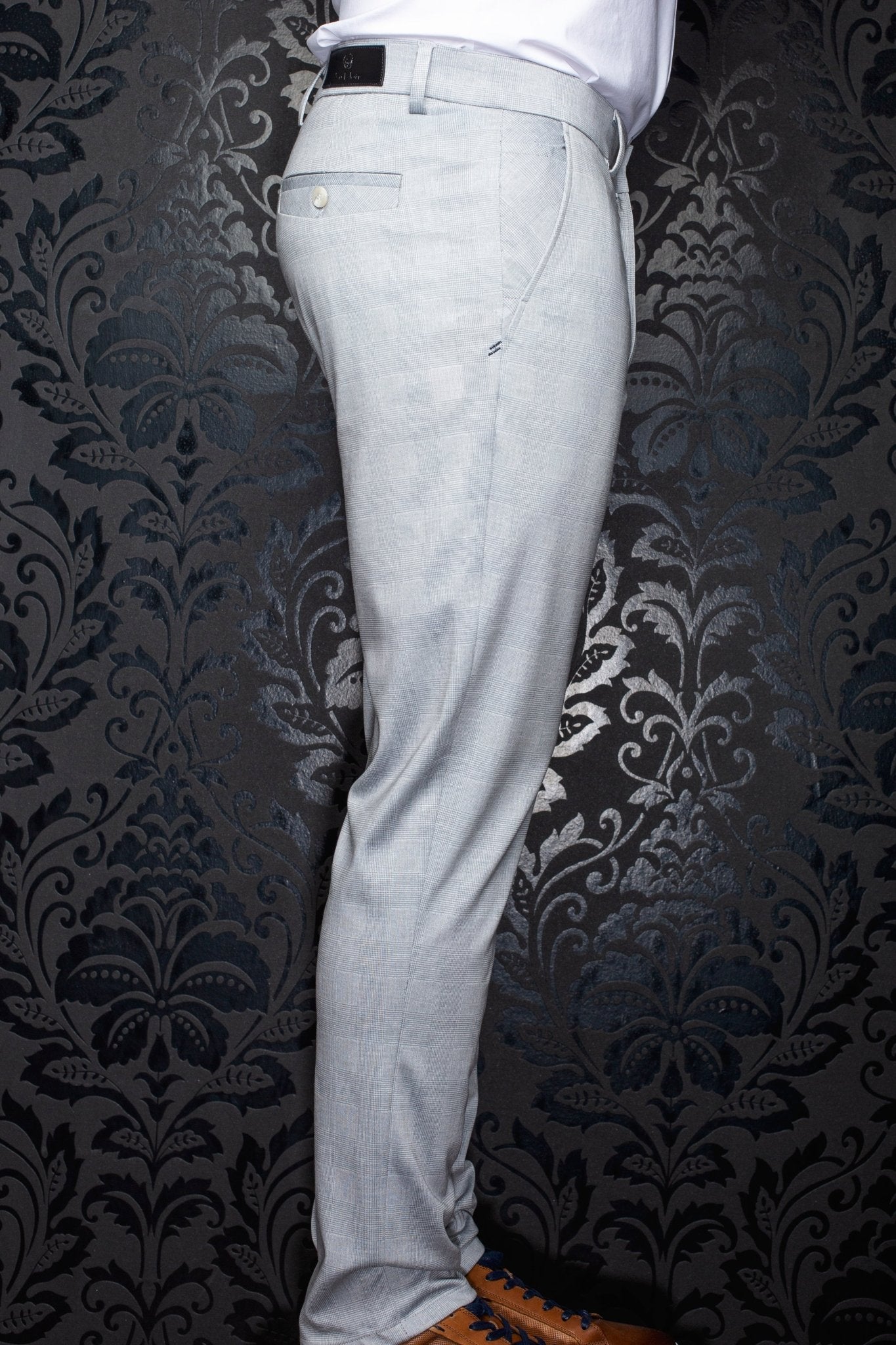 PANTALON | LIAM - BERETTA, Grey - AU NOIR