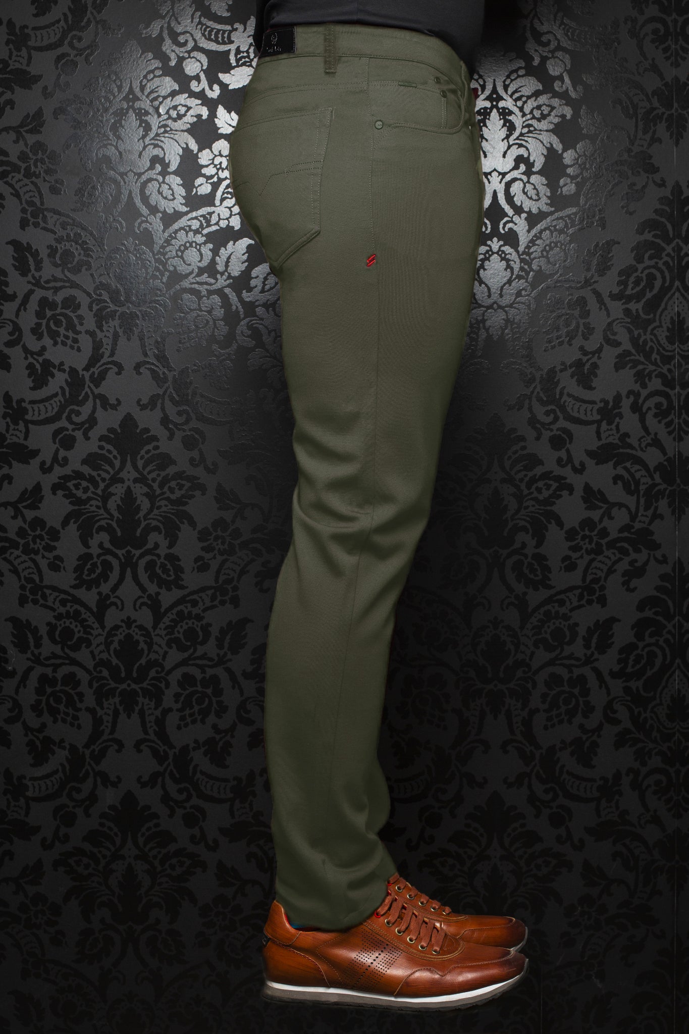 PANTS | Winchester, Dark Olive - AU NOIR
