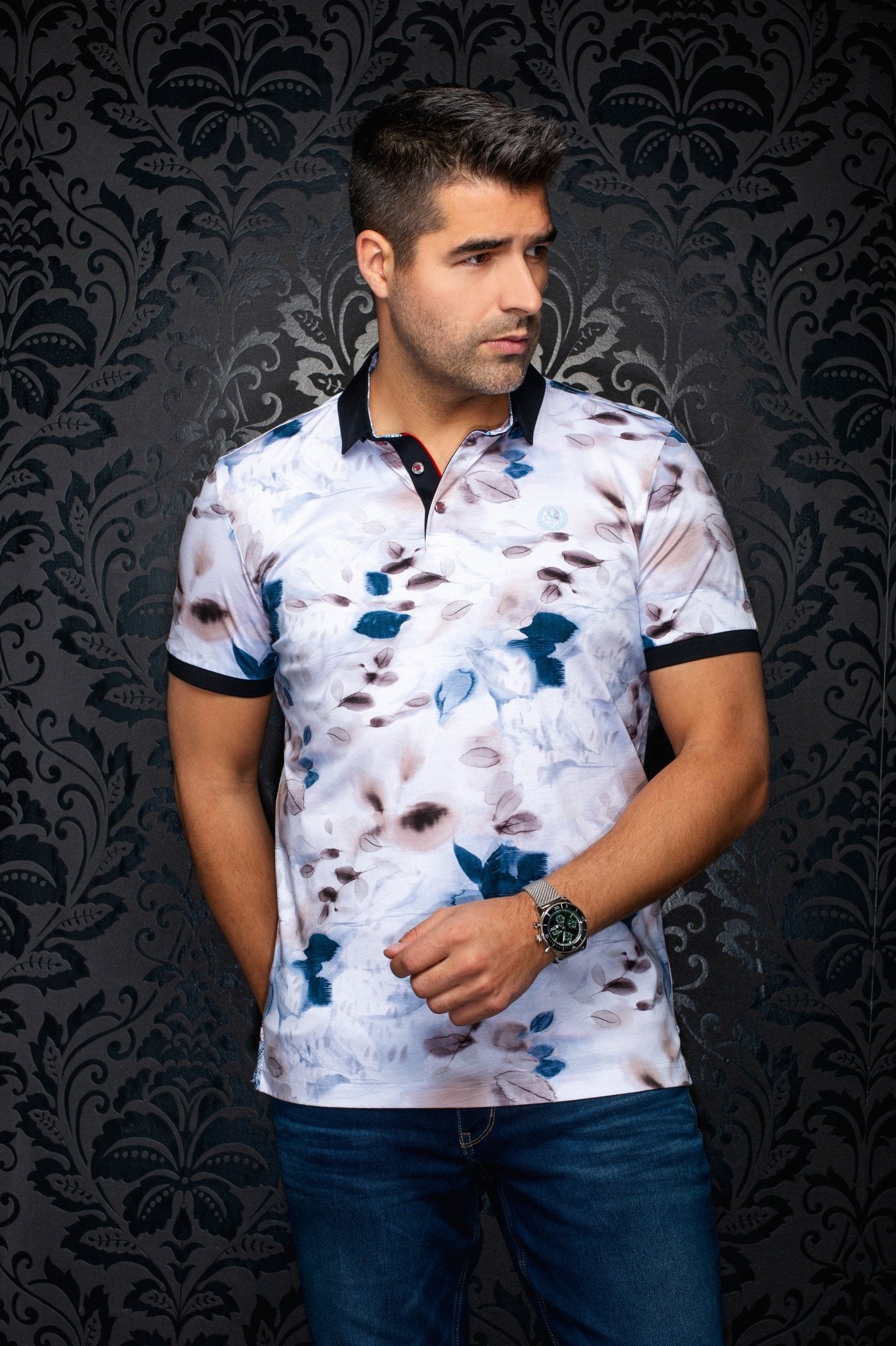 POLO | BLOSSOMRAIN, Stone - AU NOIR