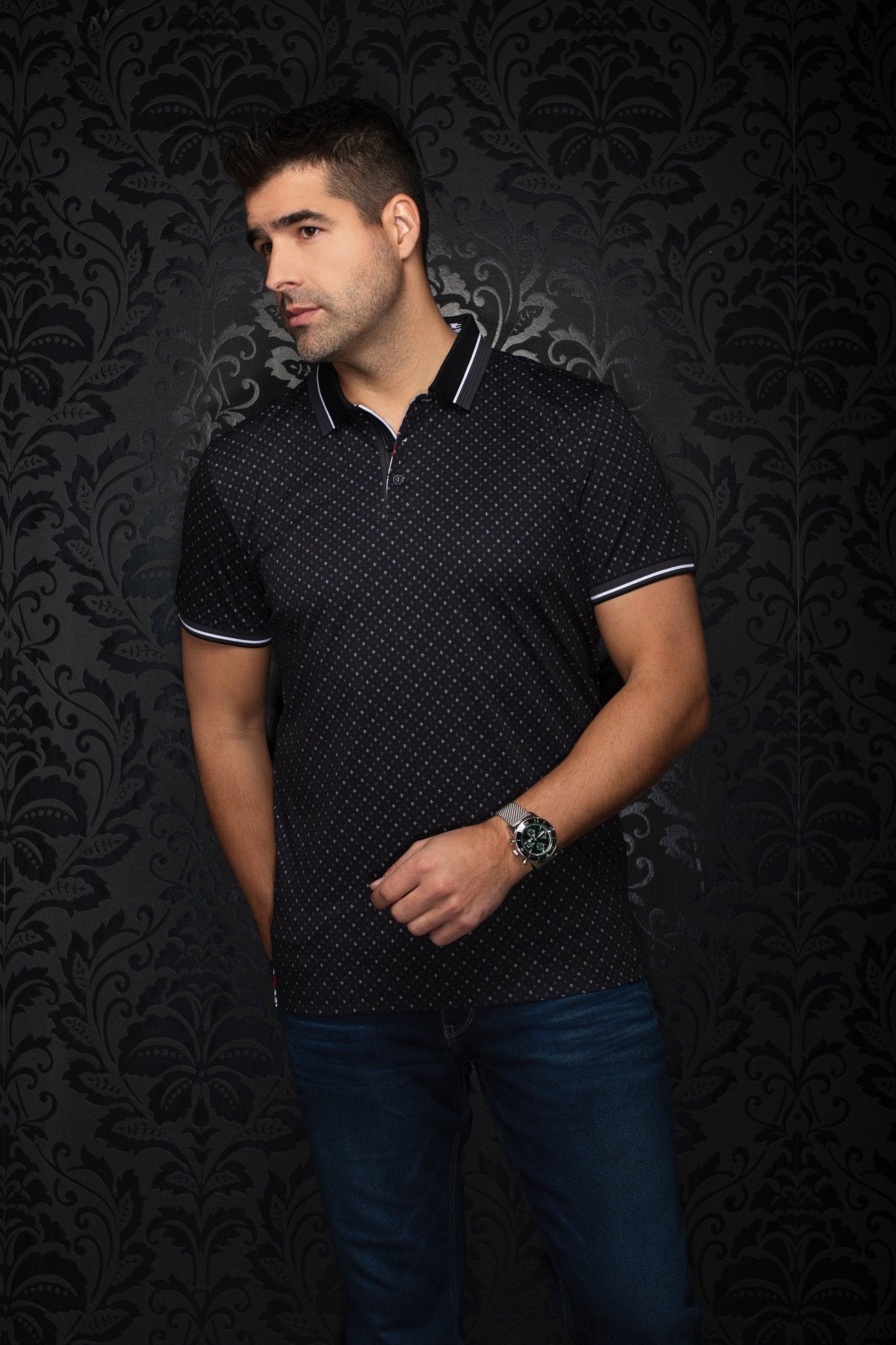 POLO | DARREN, Black - AU NOIR