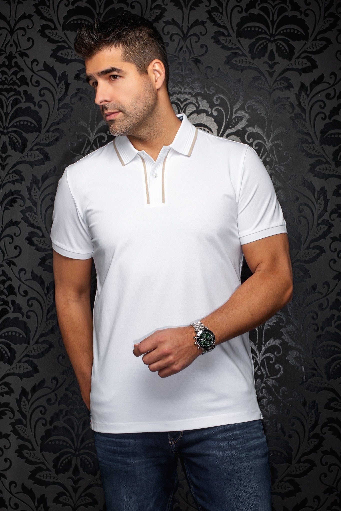 POLO | KAAN, White - AU NOIR